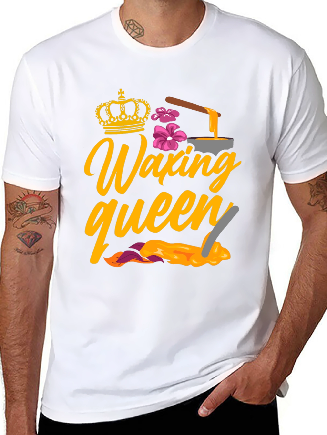 Waxing Queen T-Shirt Esthetician Gift