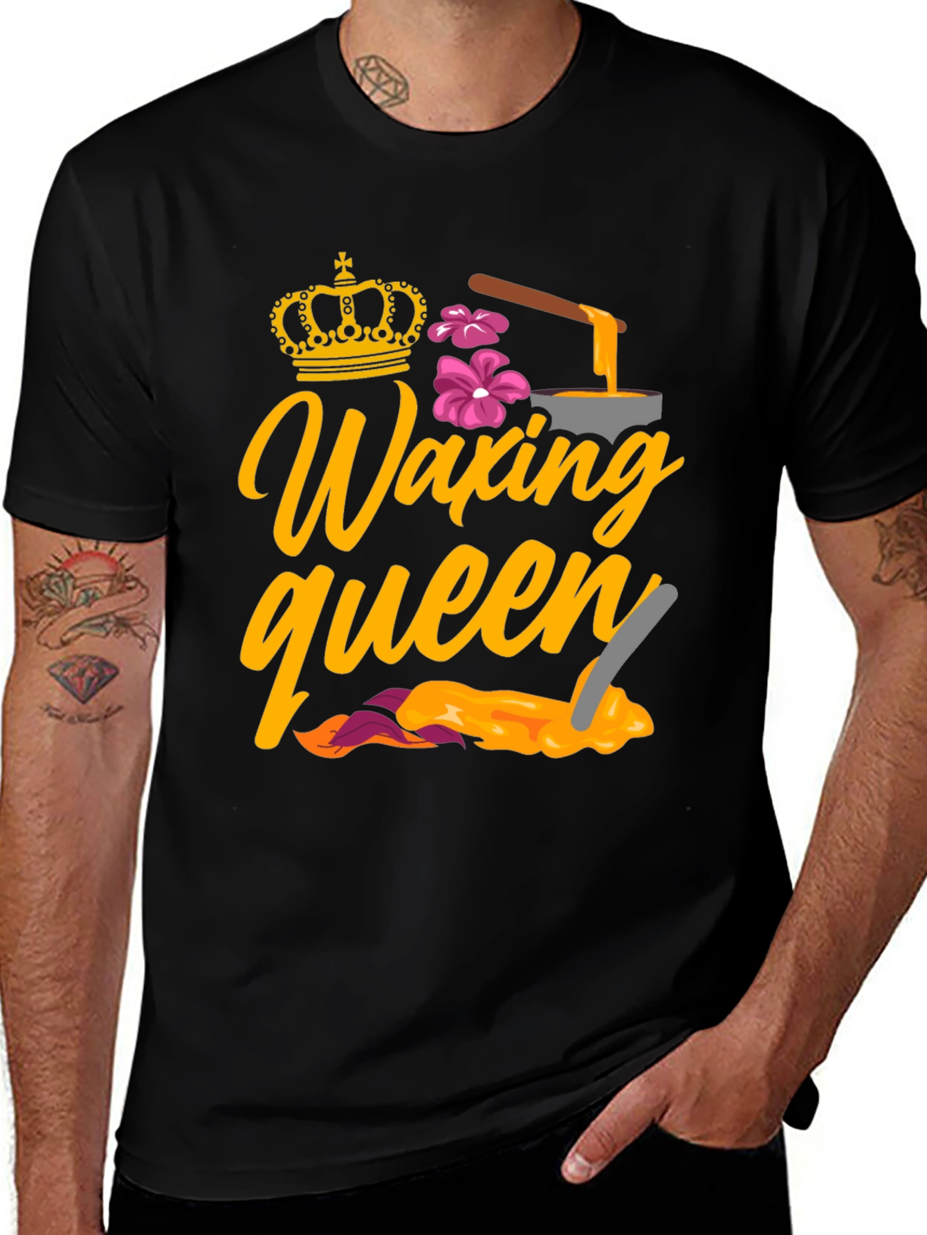 Waxing Queen T-Shirt Esthetician Gift