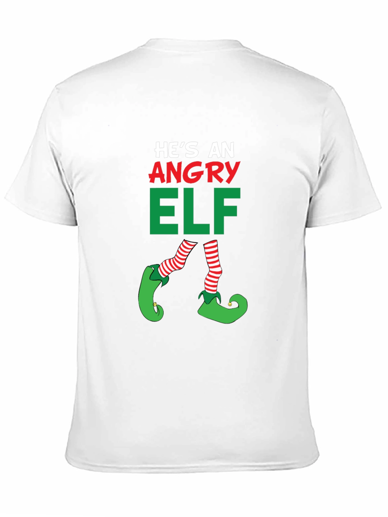 Angry Elf Christmas T-Shirt