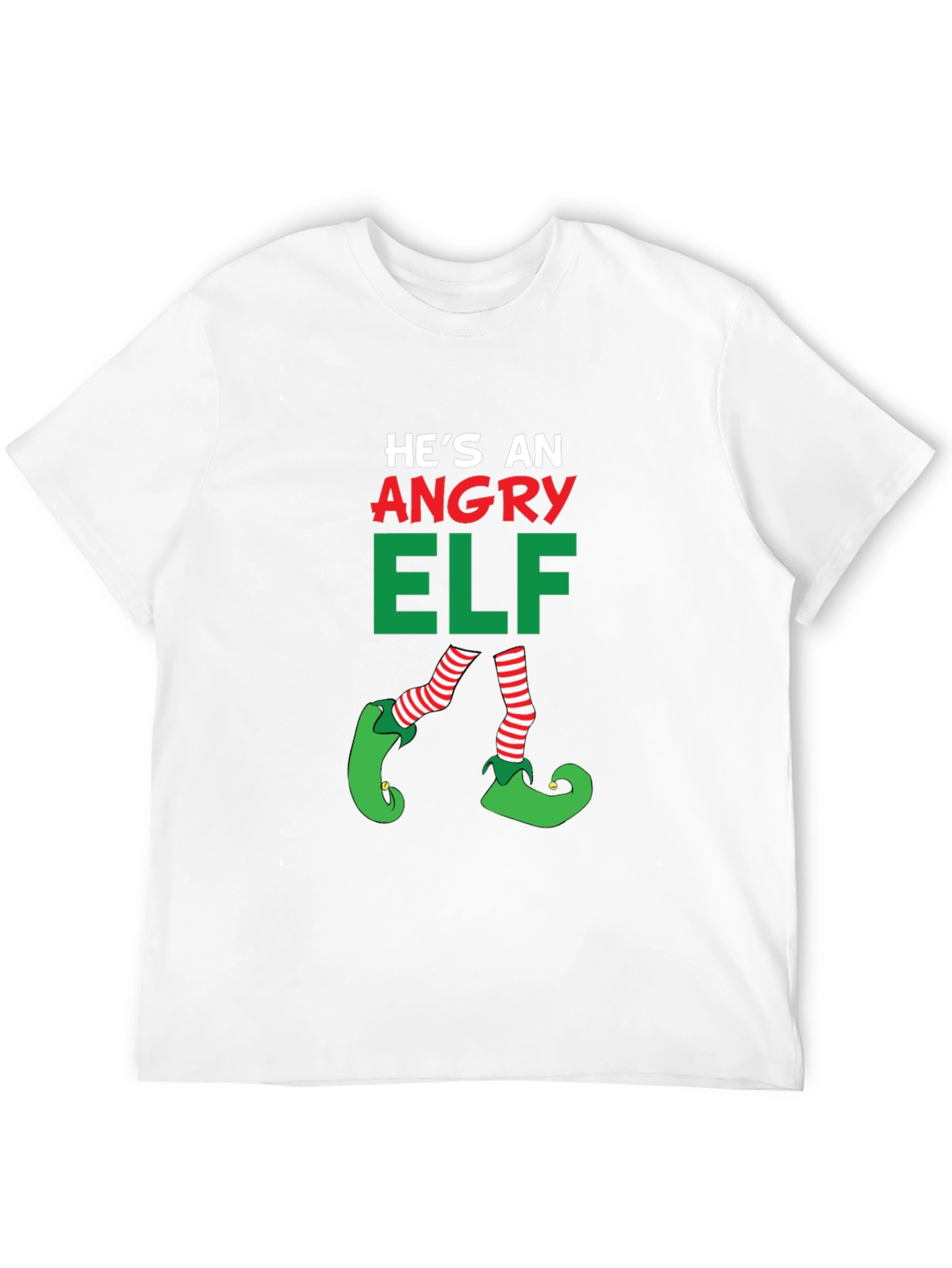 Angry Elf Christmas T-Shirt