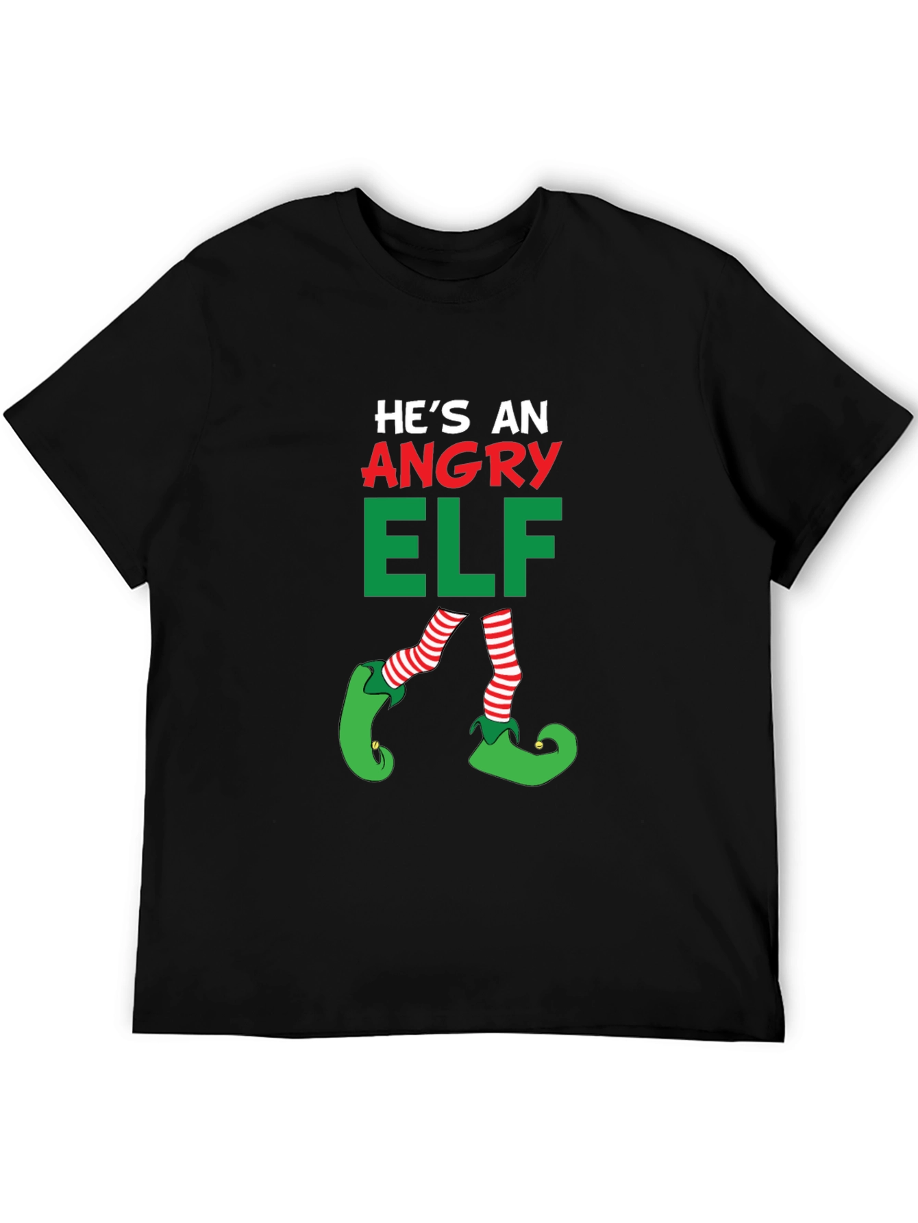 Angry Elf Christmas T-Shirt