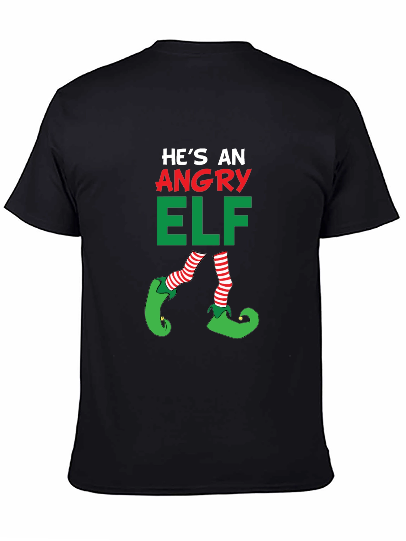 Angry Elf Christmas T-Shirt