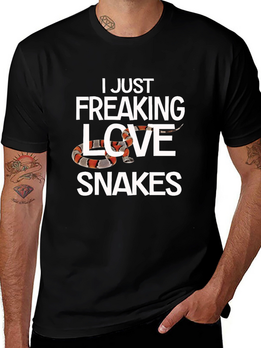 I Just Freaking Love Snakes T-Shirt