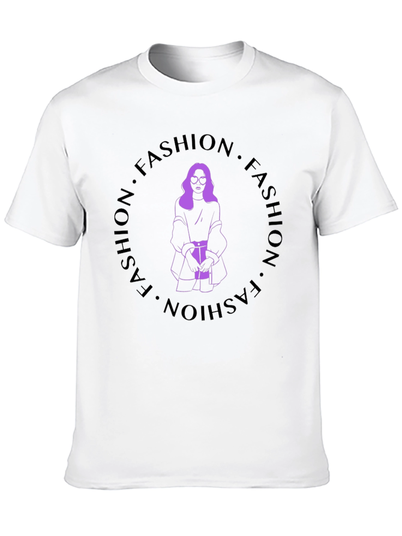 Fashion Icon T-Shirt - Stylish Graphic Tee