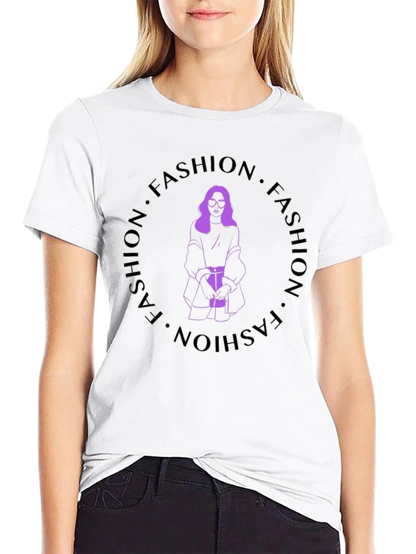 Fashion Icon T-Shirt - Stylish Graphic Tee
