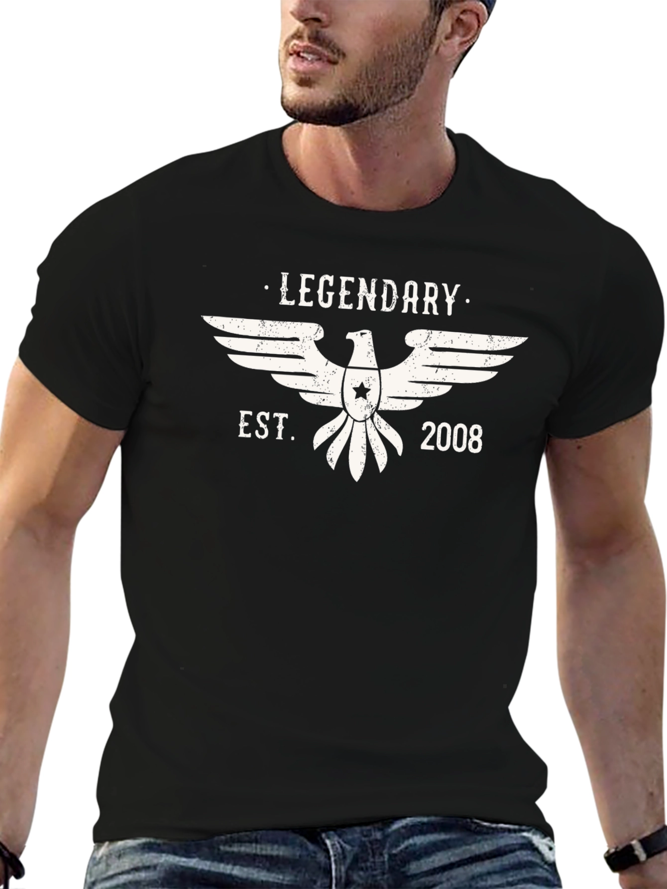Legendary Eagle Est. 2008 Graphic T-Shirt