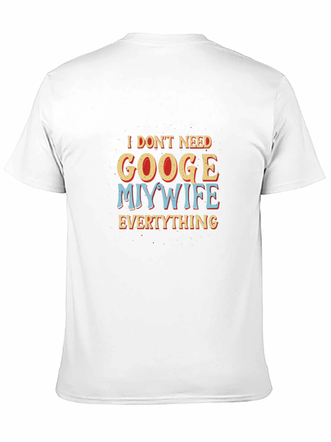 Funny Wife Knows All Black Graphic Tee