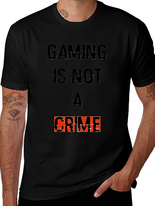Gaming Is Not A Crime T-Shirt