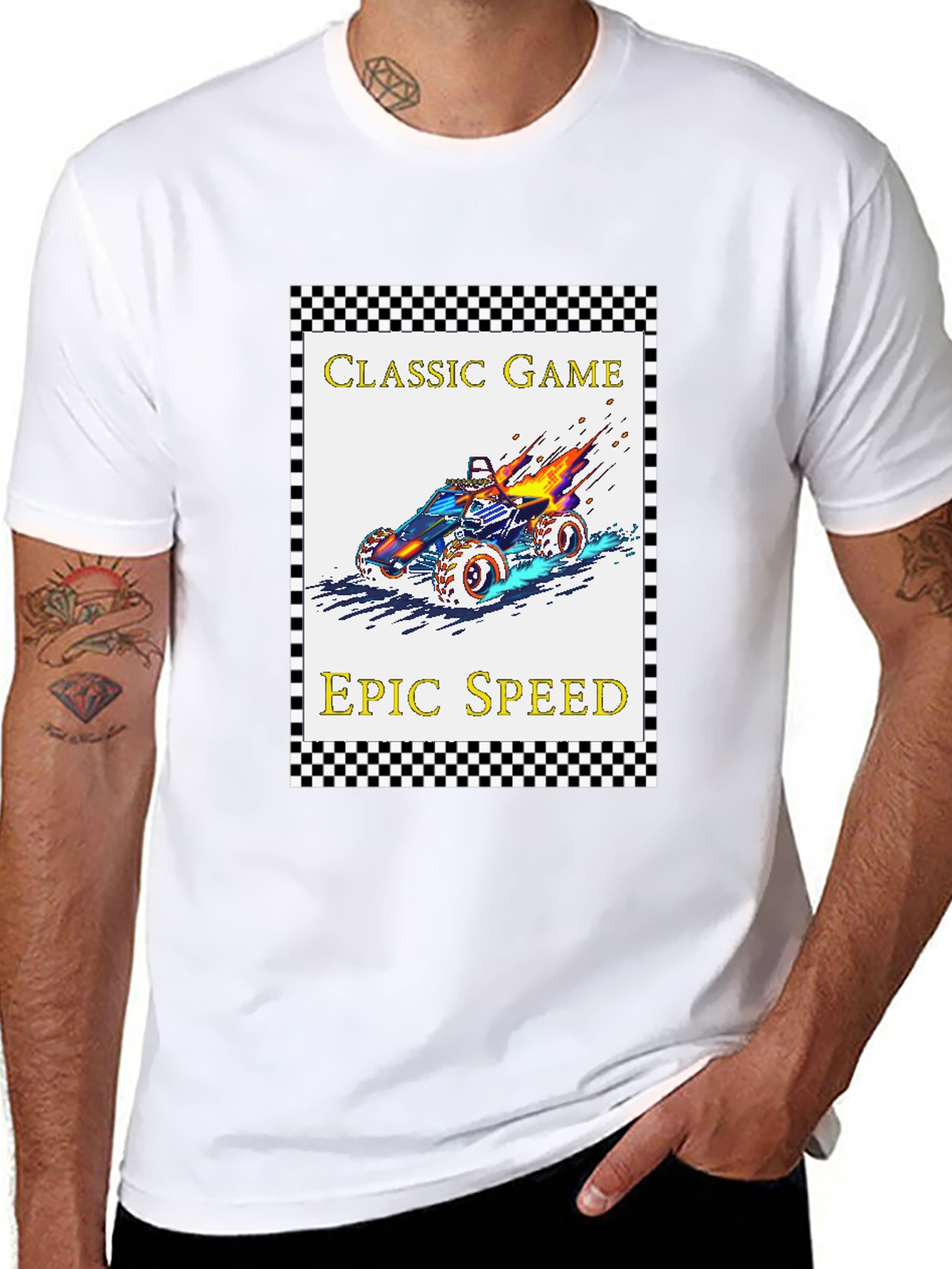 Classic Game Epic Speed Black T-Shirt