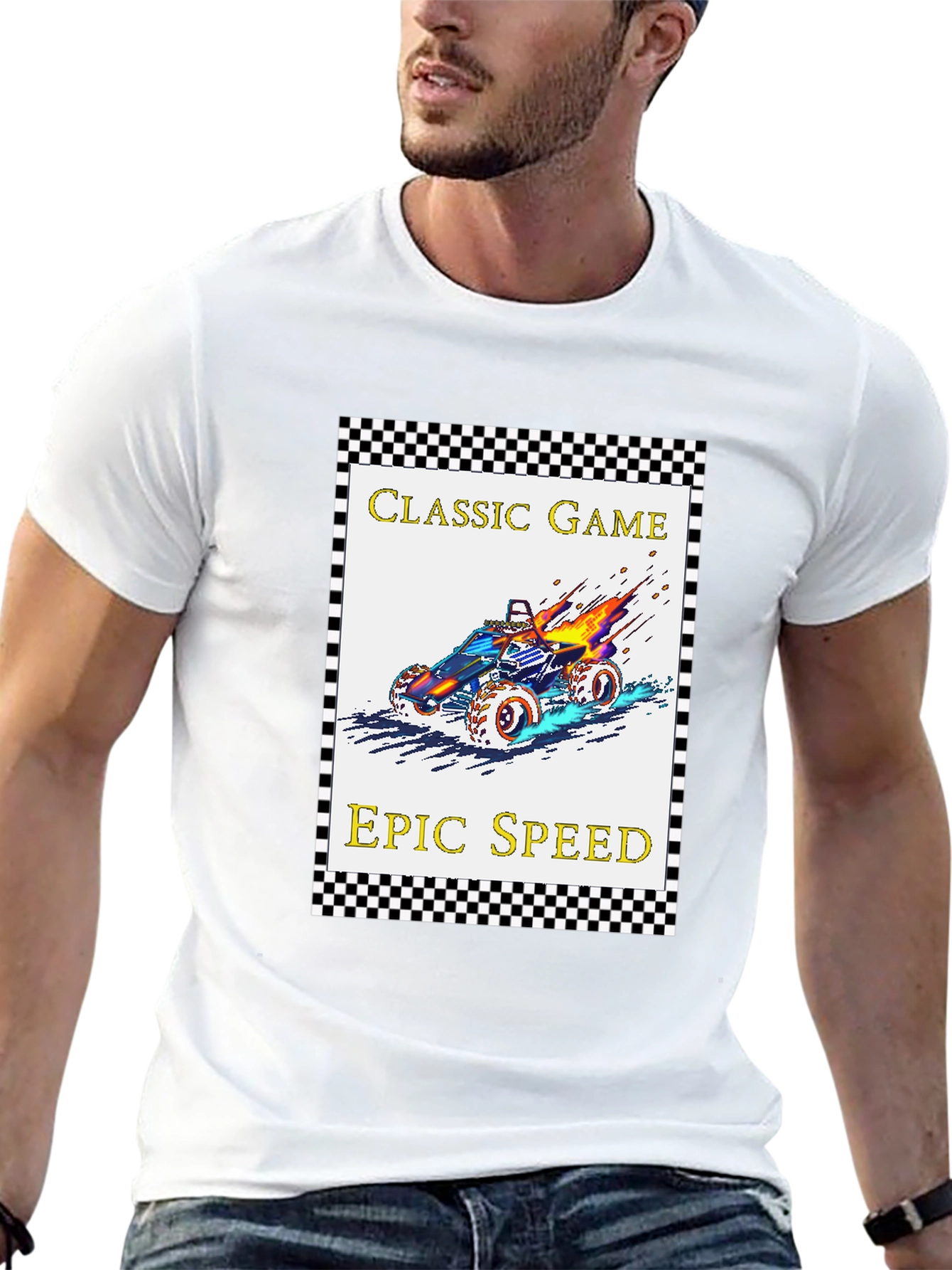 Classic Game Epic Speed Black T-Shirt