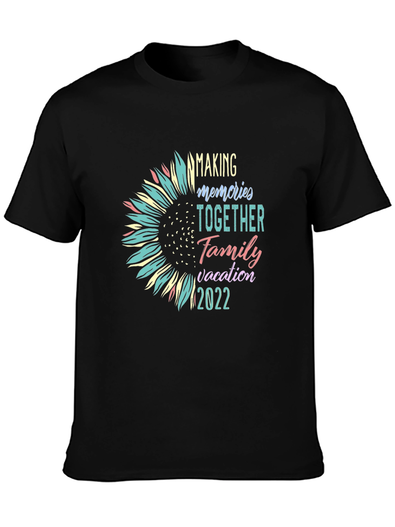 Family Vacation 2022 Sunflower T-Shirt