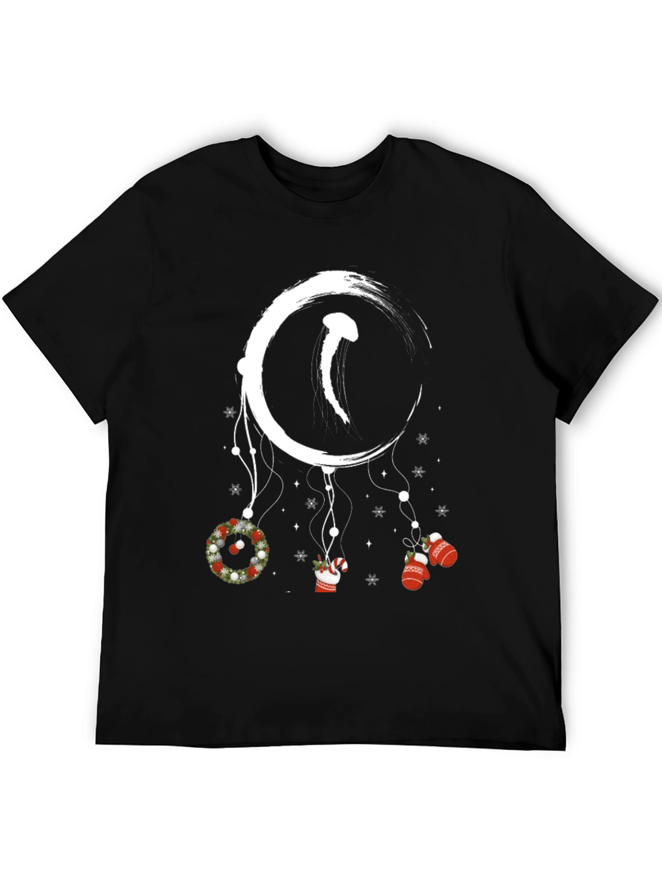 Festive Jellyfish Dream Catcher Graphic Tee
