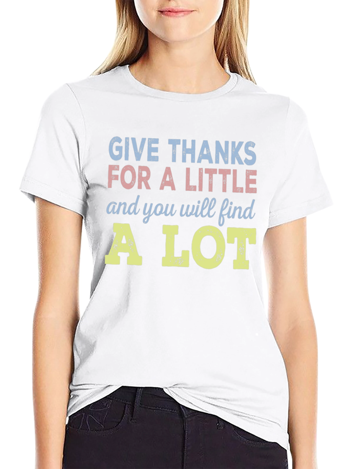 Give Thanks T-Shirt - Inspirational Graphic Tee