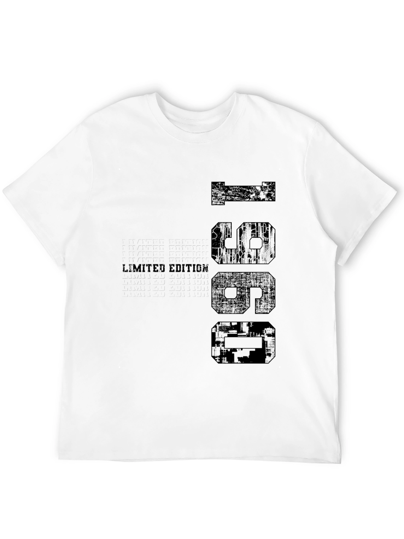Limited Edition 1960 Black Graphic T-Shirt