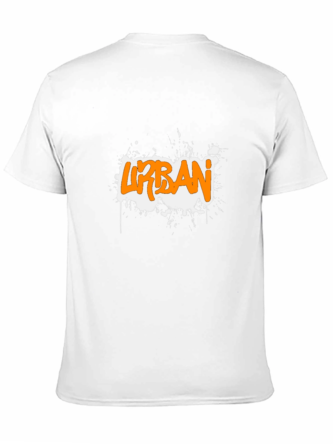 Urban Graffiti Graphic Black T-Shirt