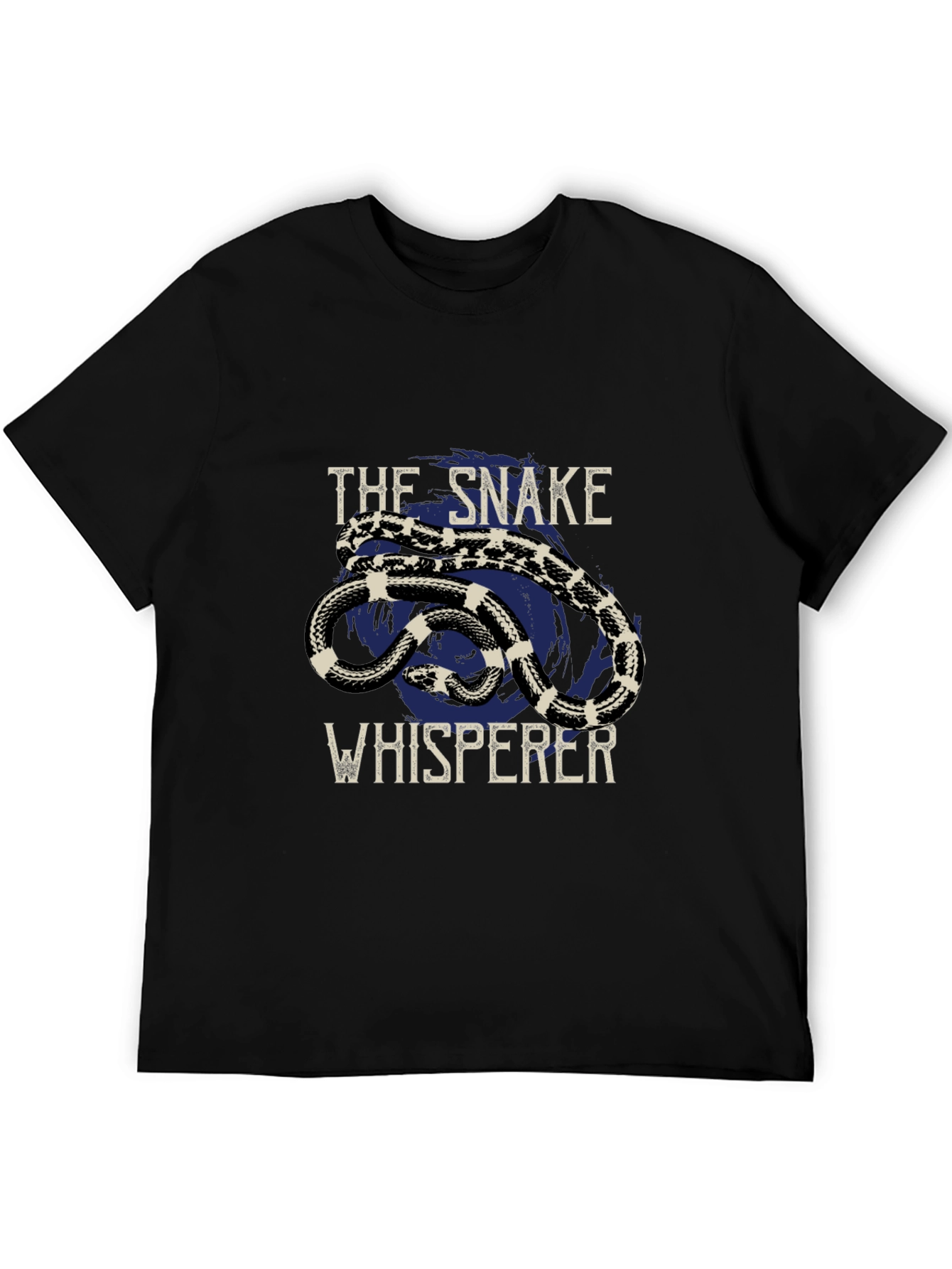 The Snake Whisperer Graphic Tee - Black