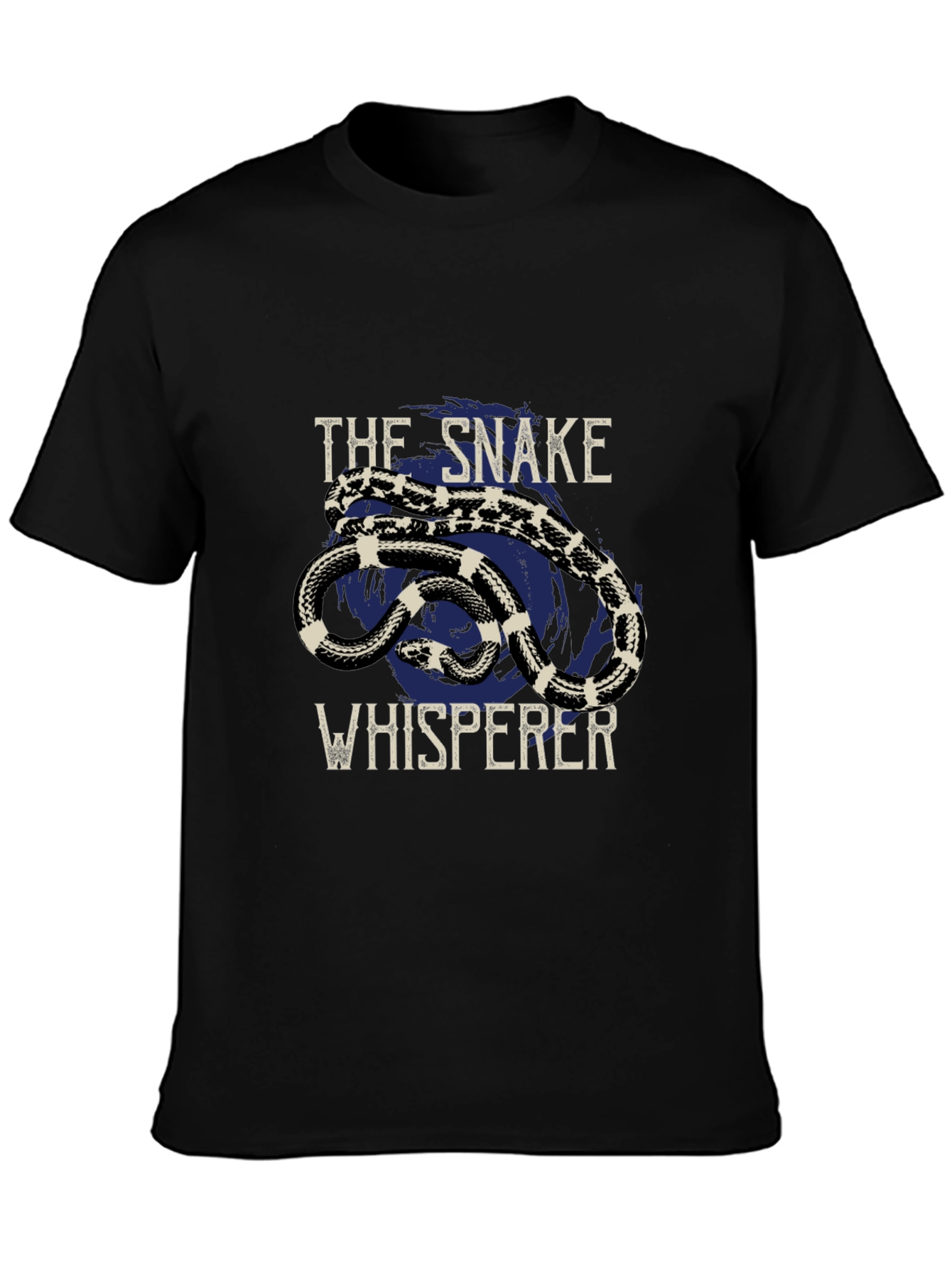 The Snake Whisperer Graphic Tee - Black