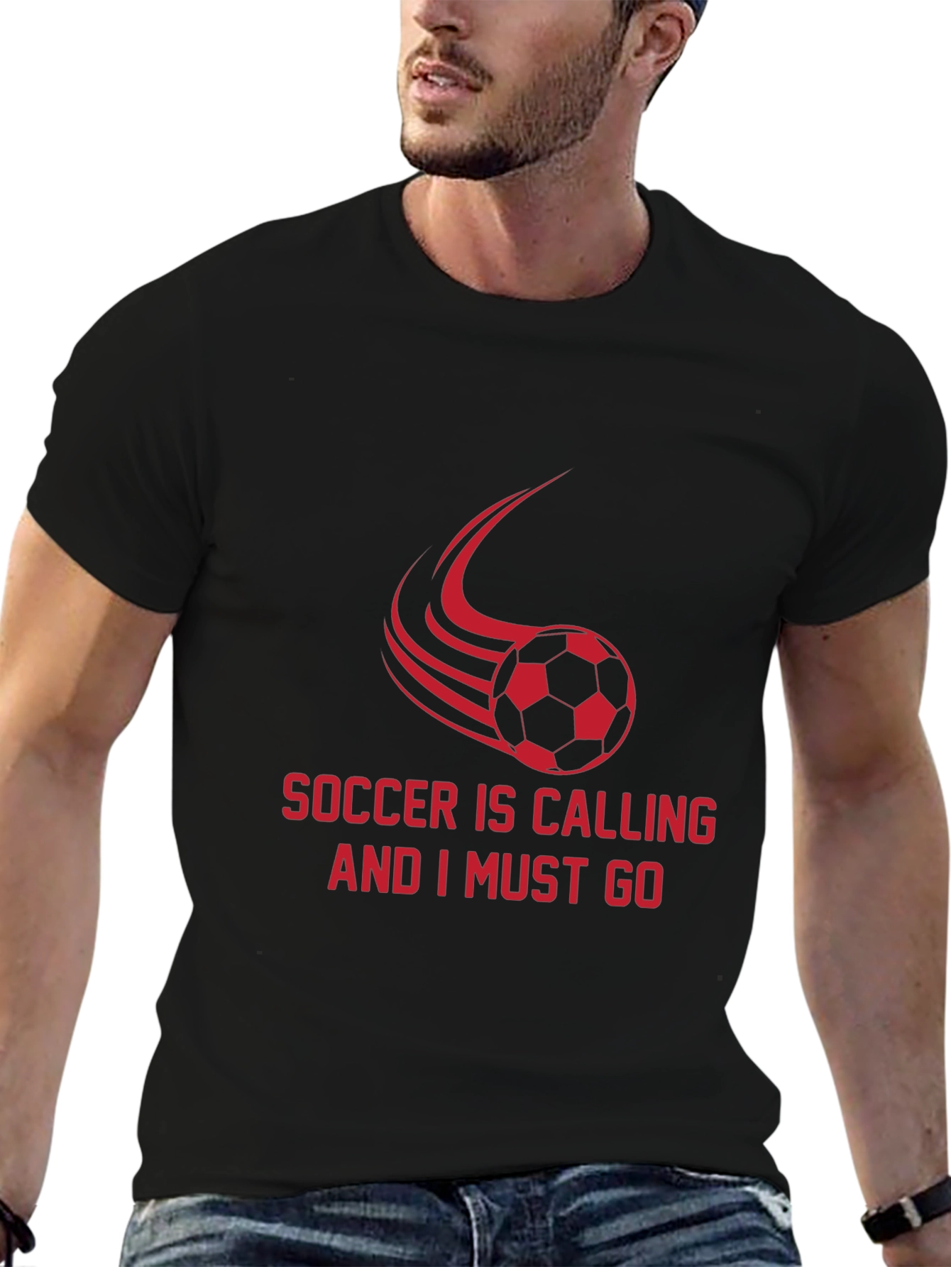 Soccer is Calling Graphic T-Shirt