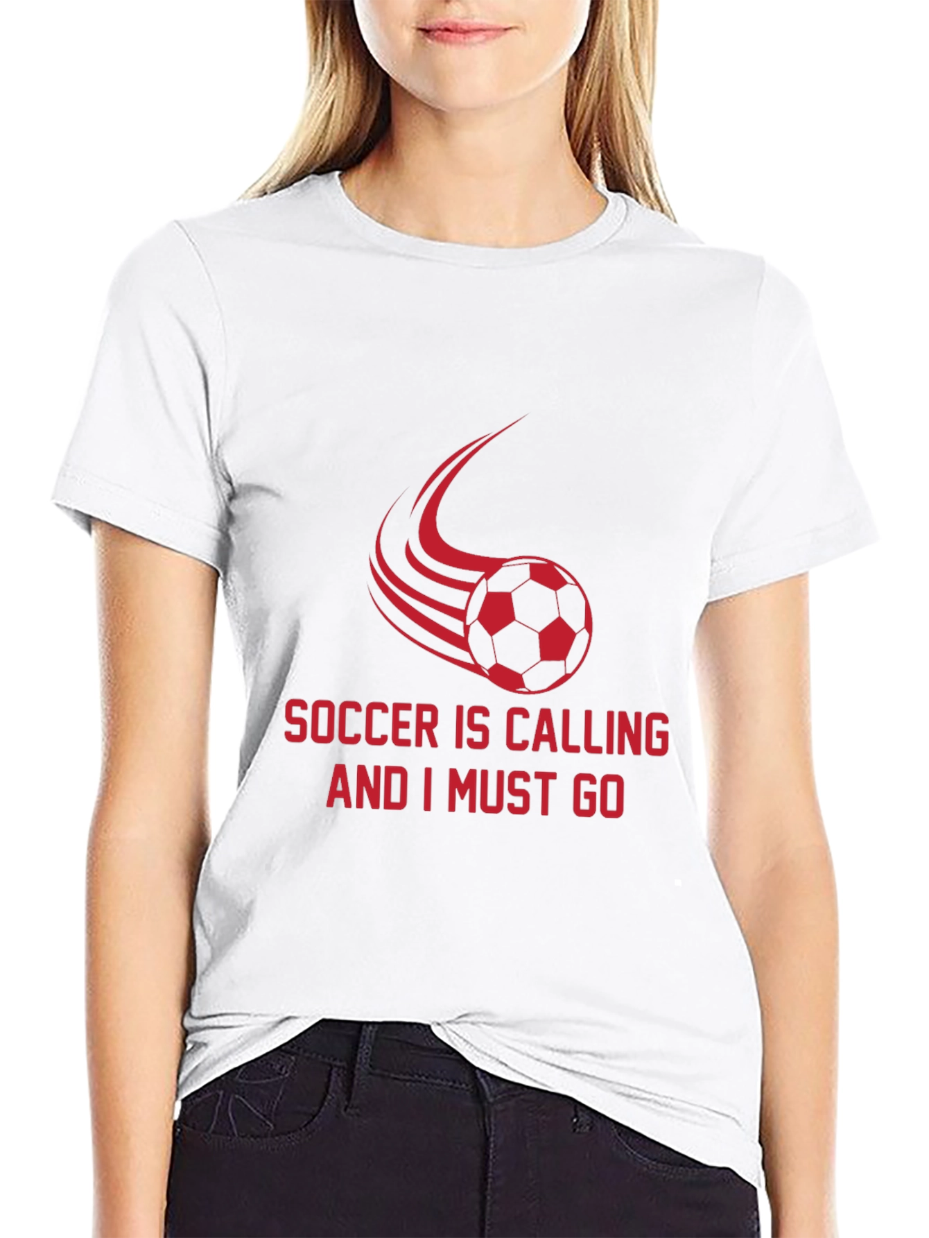 Soccer is Calling Graphic T-Shirt