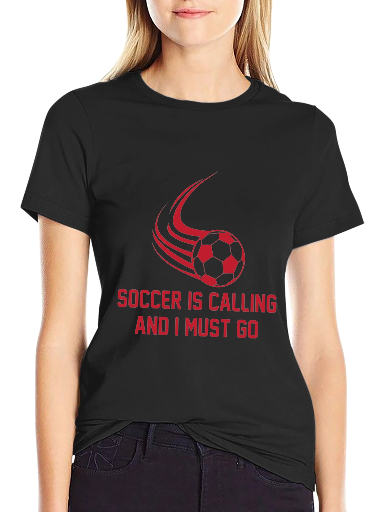 Soccer is Calling Graphic T-Shirt