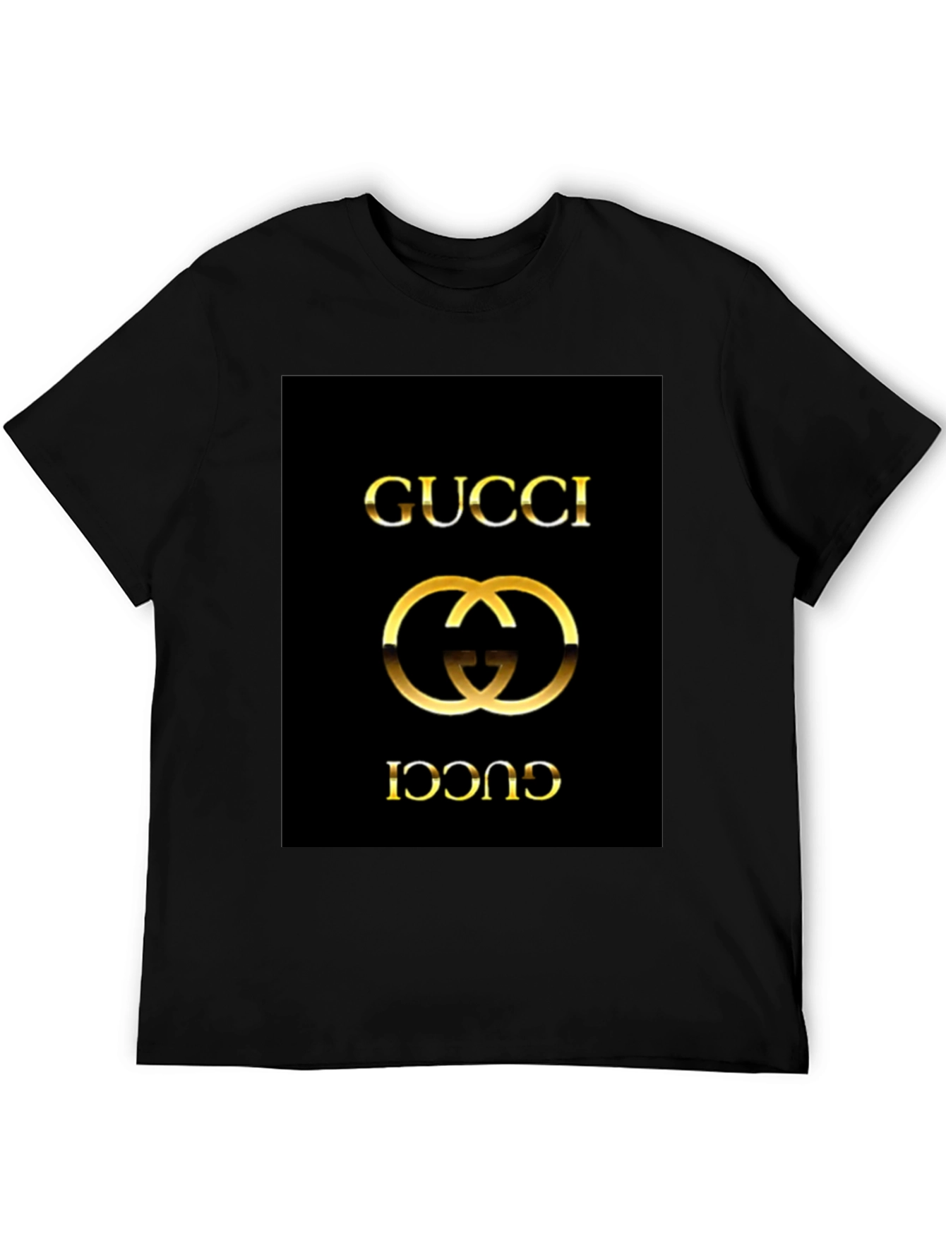 Gucci Graphic Print Black T-Shirt