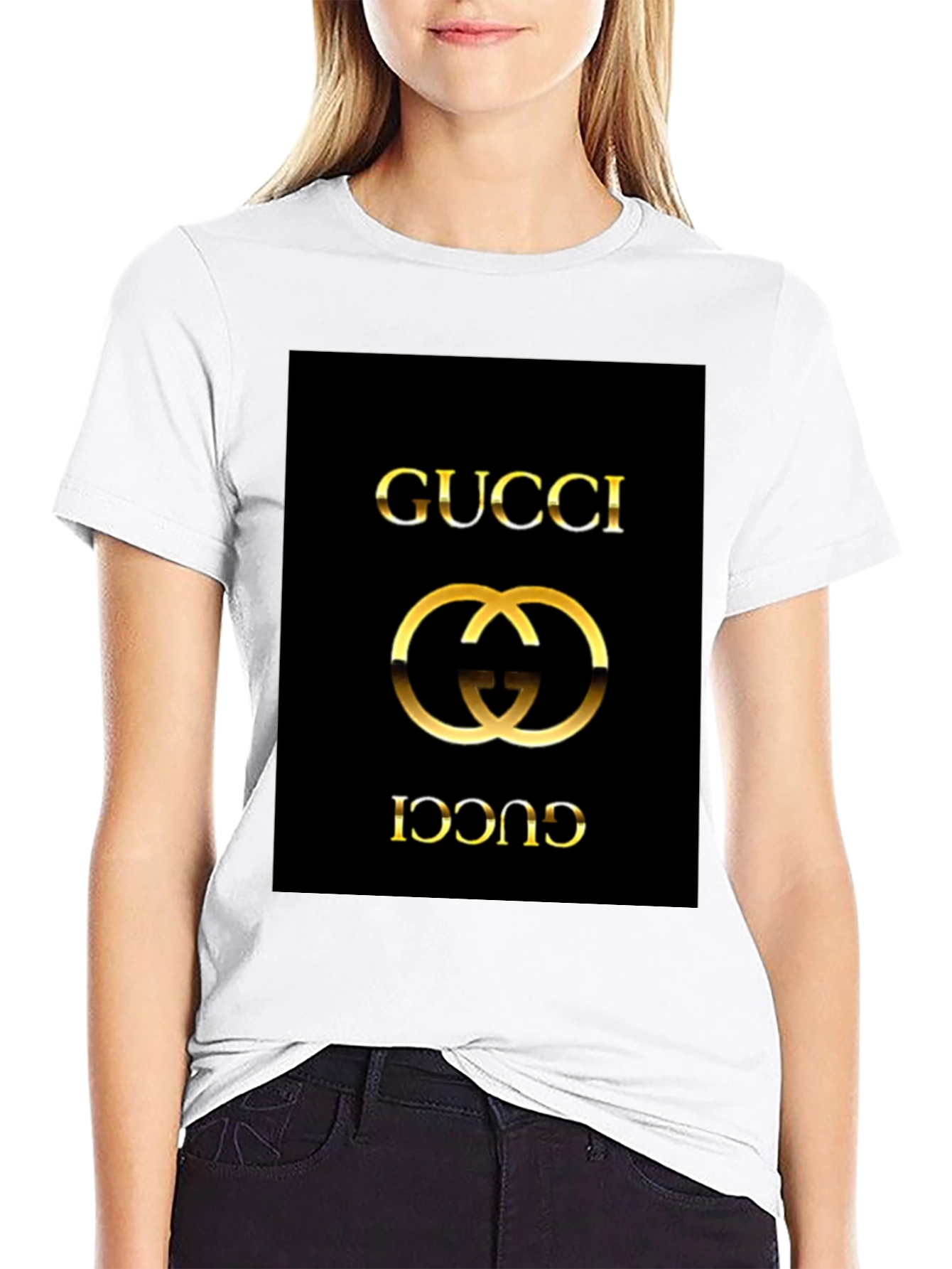 Gucci Graphic Print Black T-Shirt