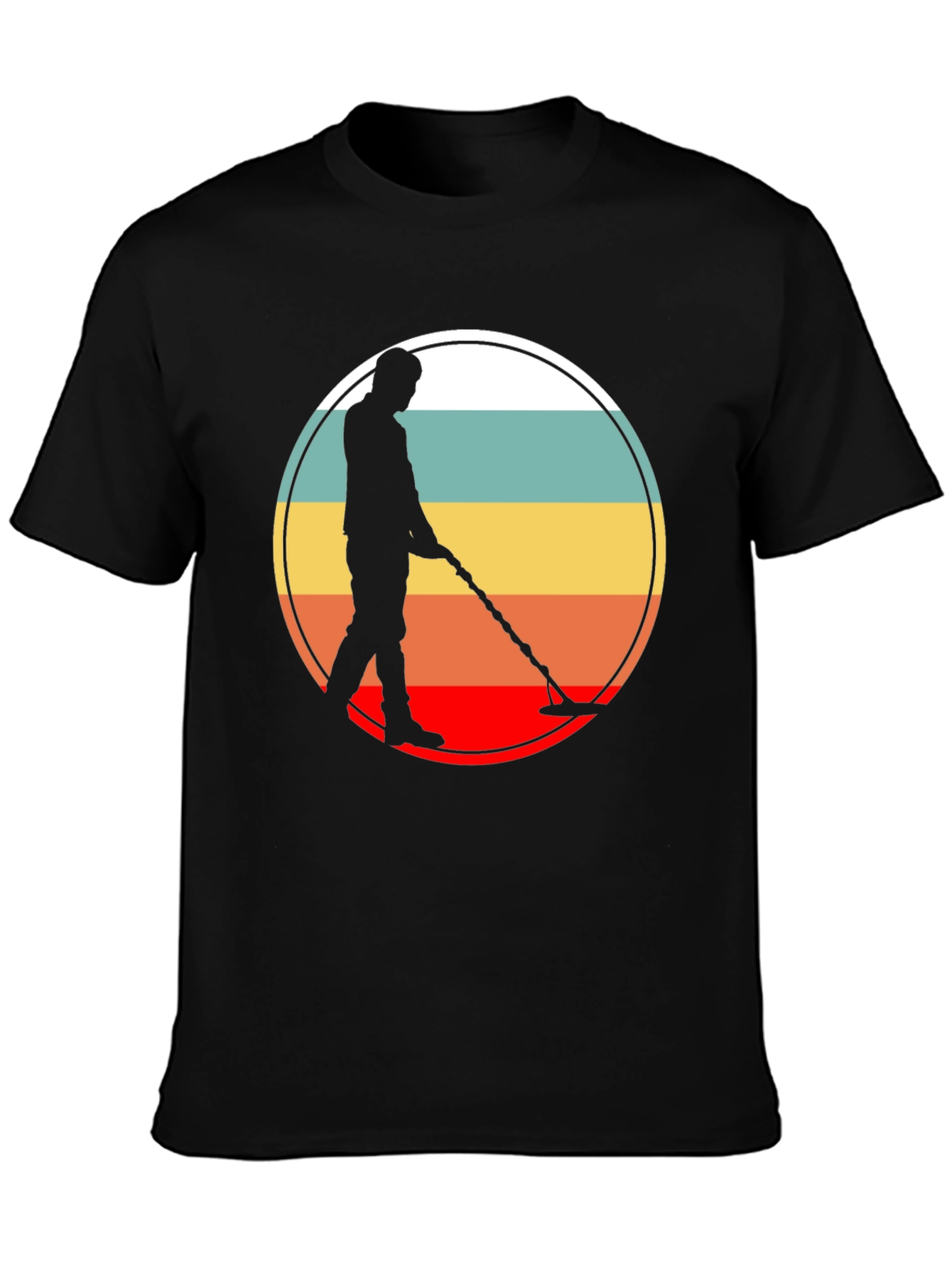 Retro Metal Detector T-Shirt