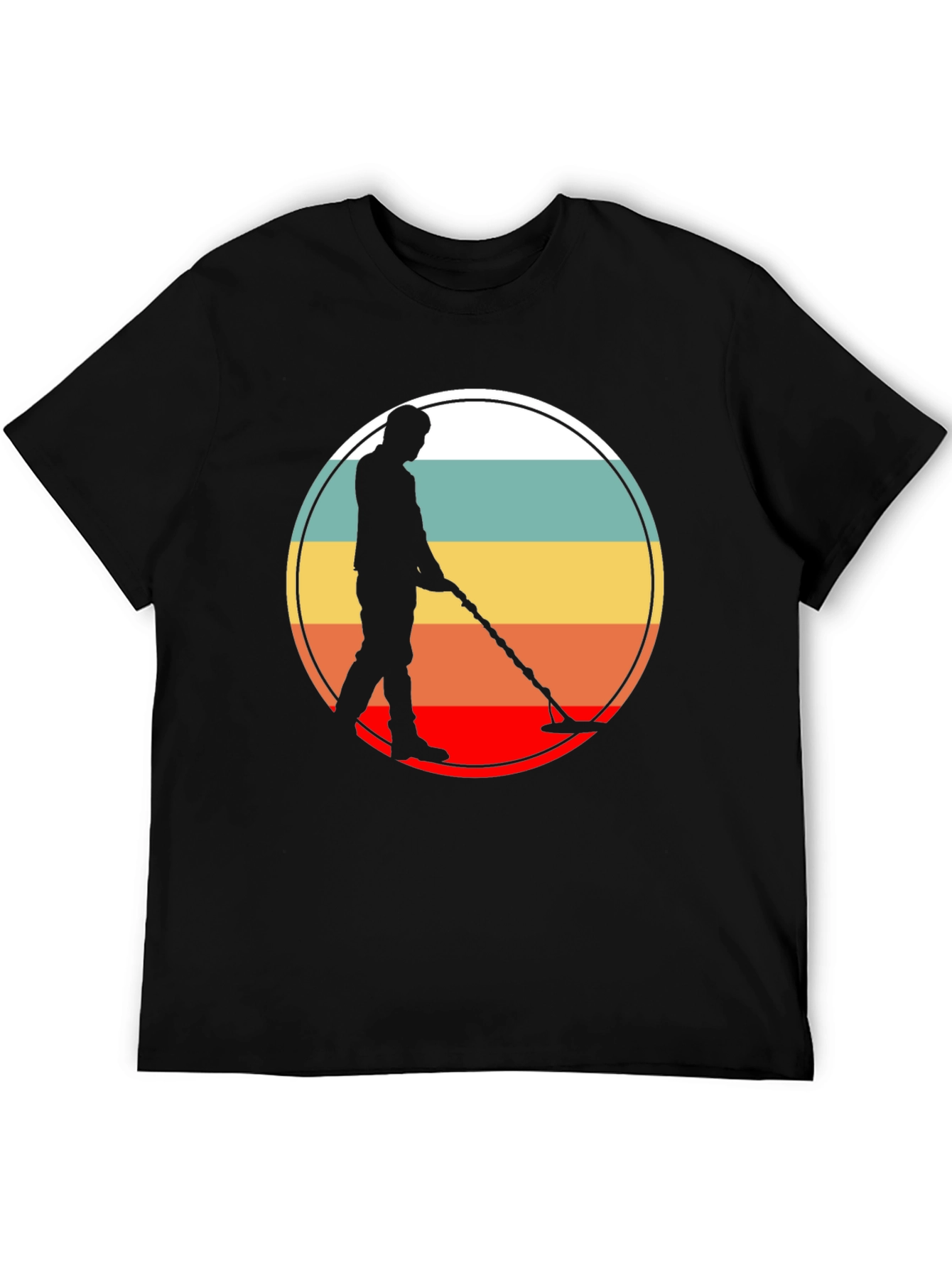 Retro Metal Detector T-Shirt