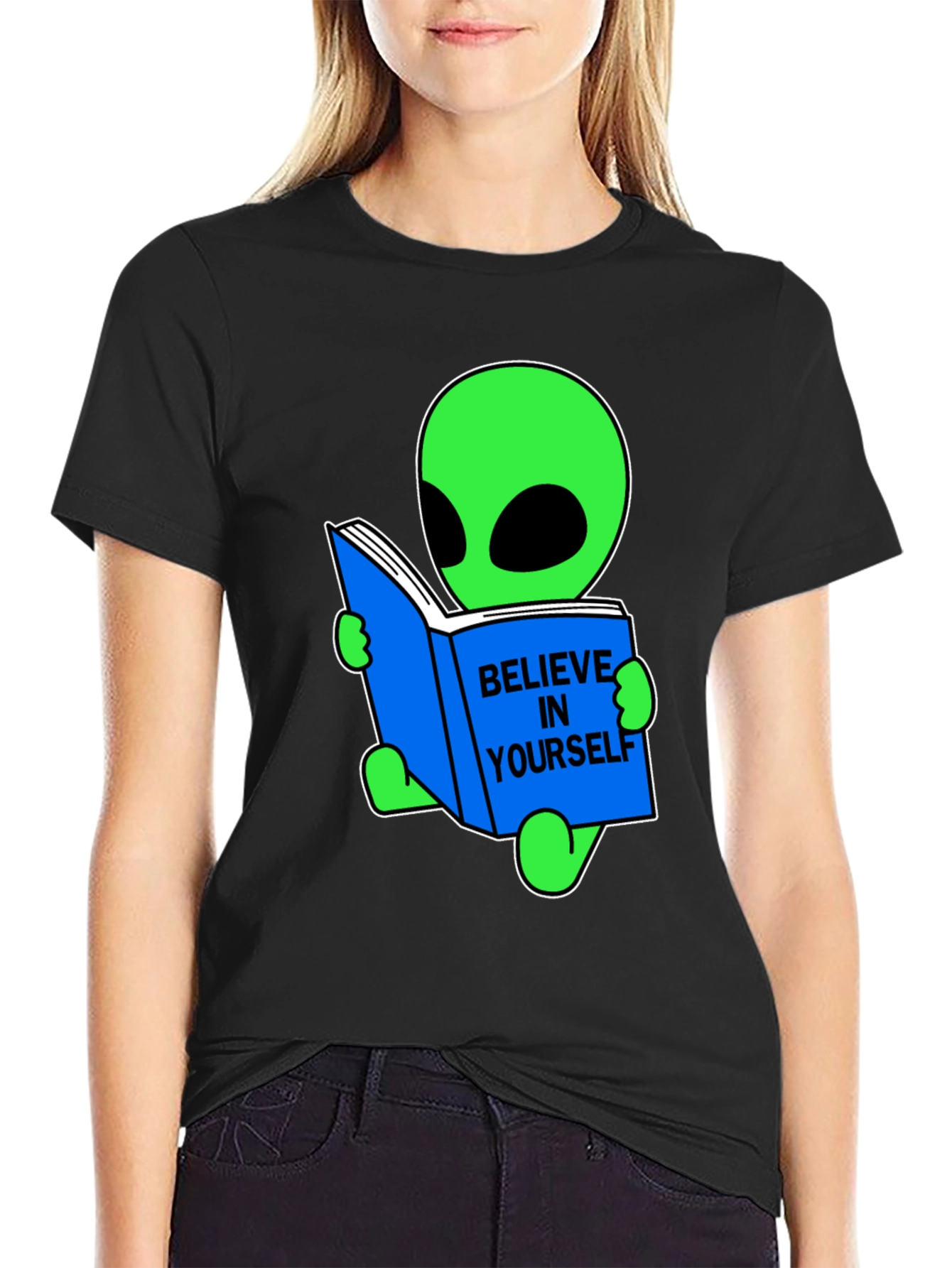 Believe In Yourself Alien T-Shirt