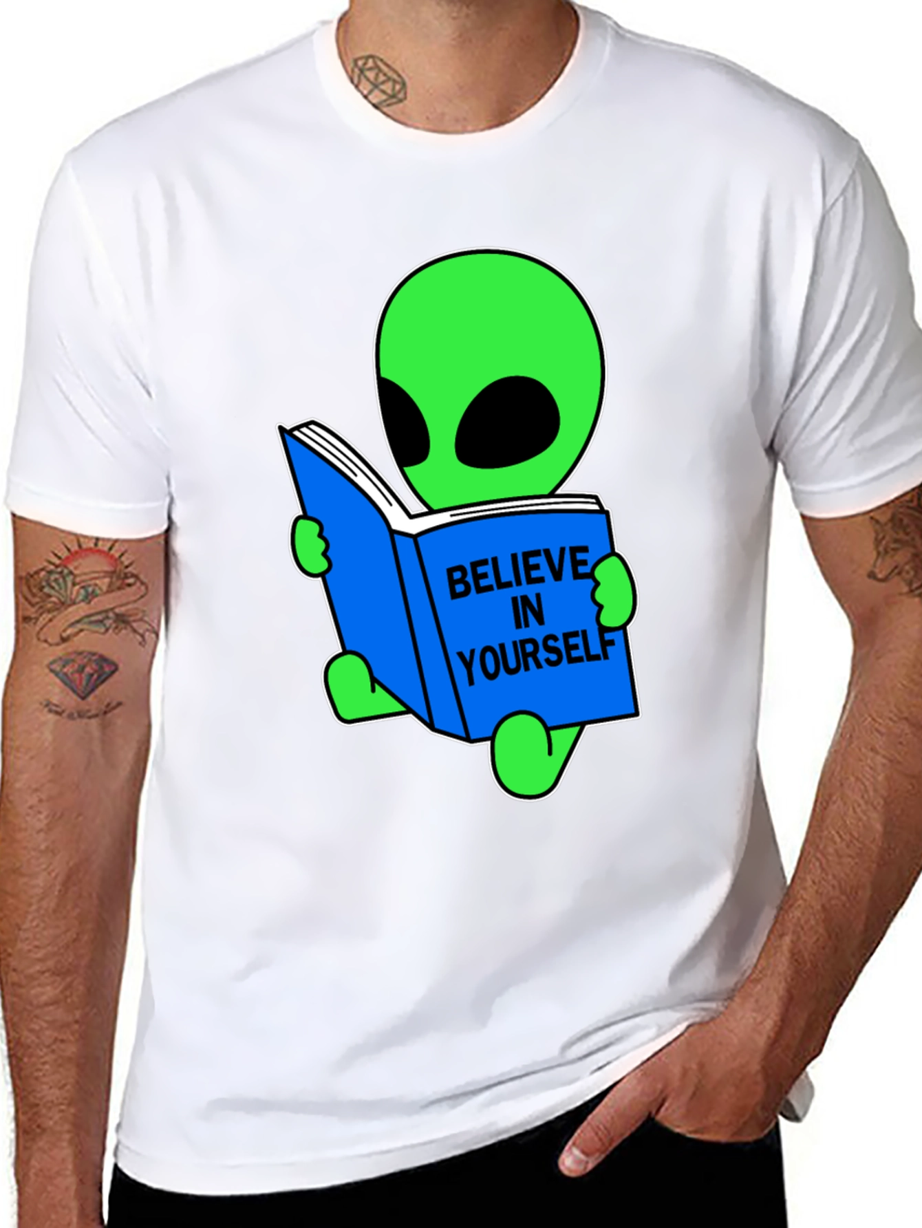 Believe In Yourself Alien T-Shirt