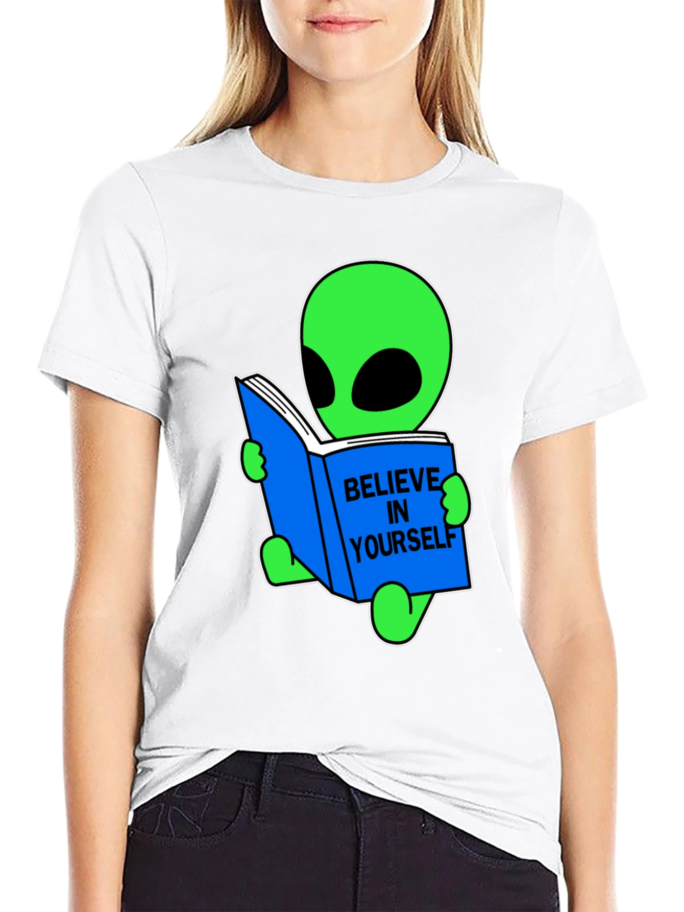 Believe In Yourself Alien T-Shirt