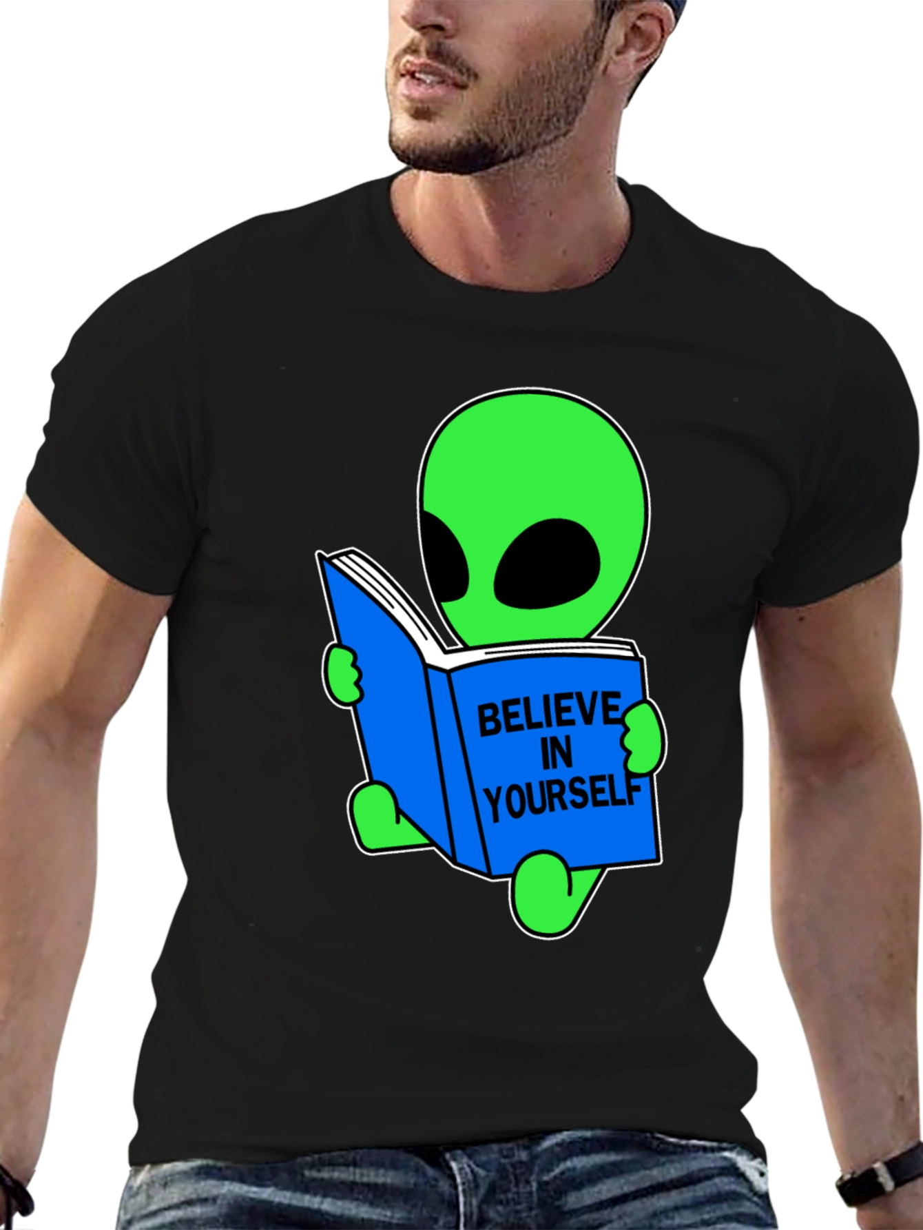 Believe In Yourself Alien T-Shirt