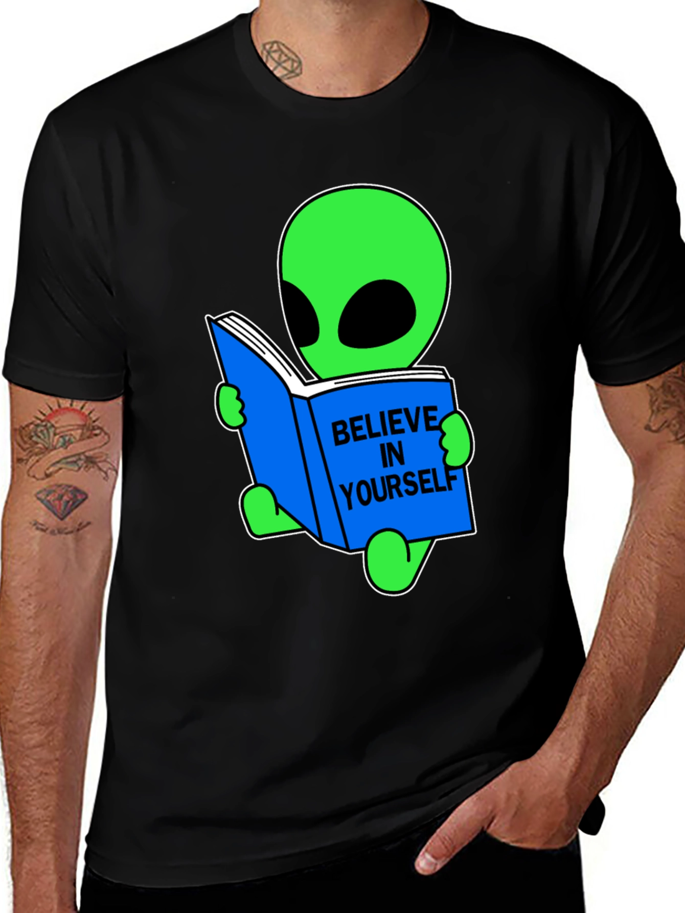 Believe In Yourself Alien T-Shirt