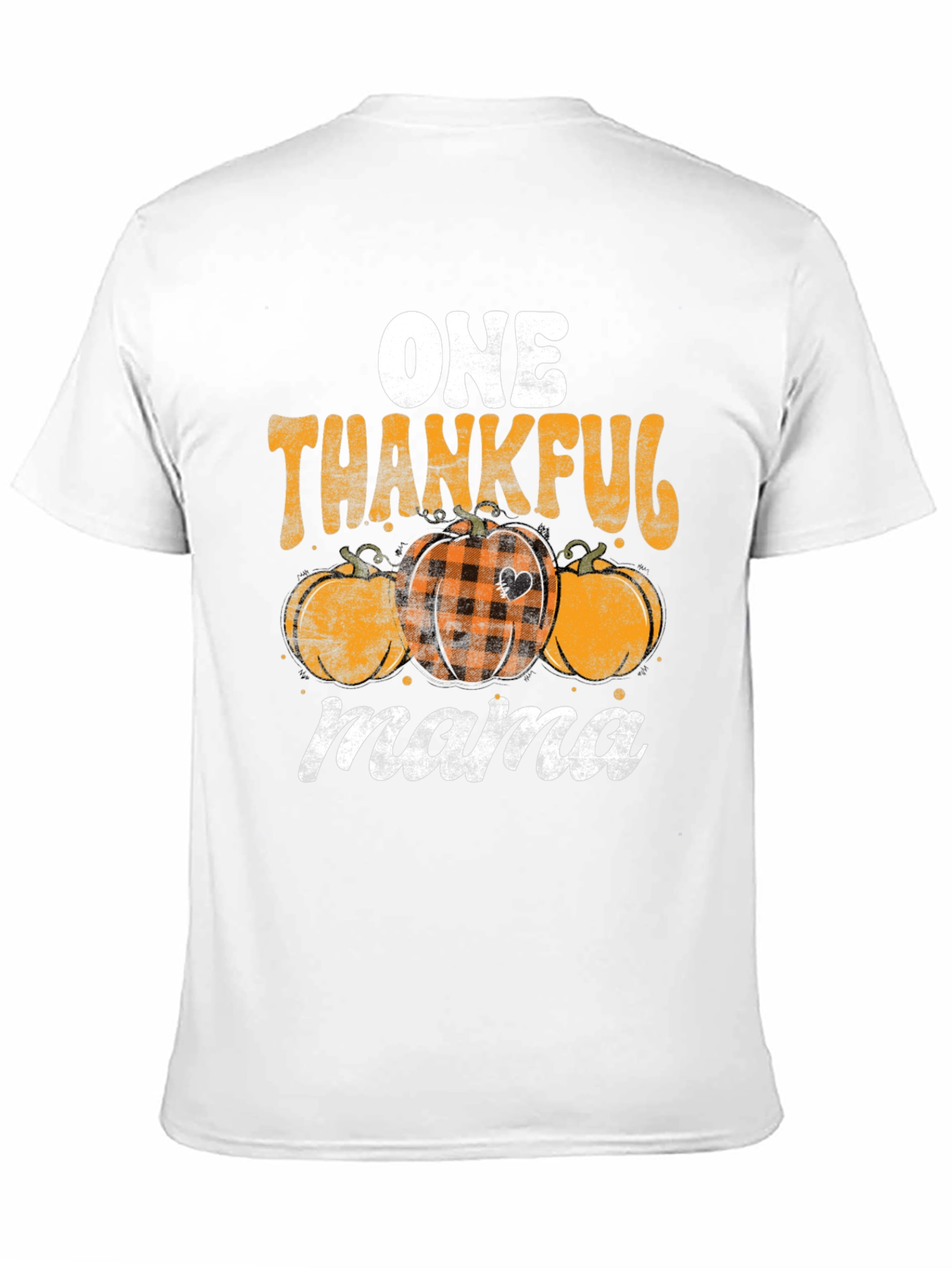 One Thankful Mama Thanksgiving T-Shirt