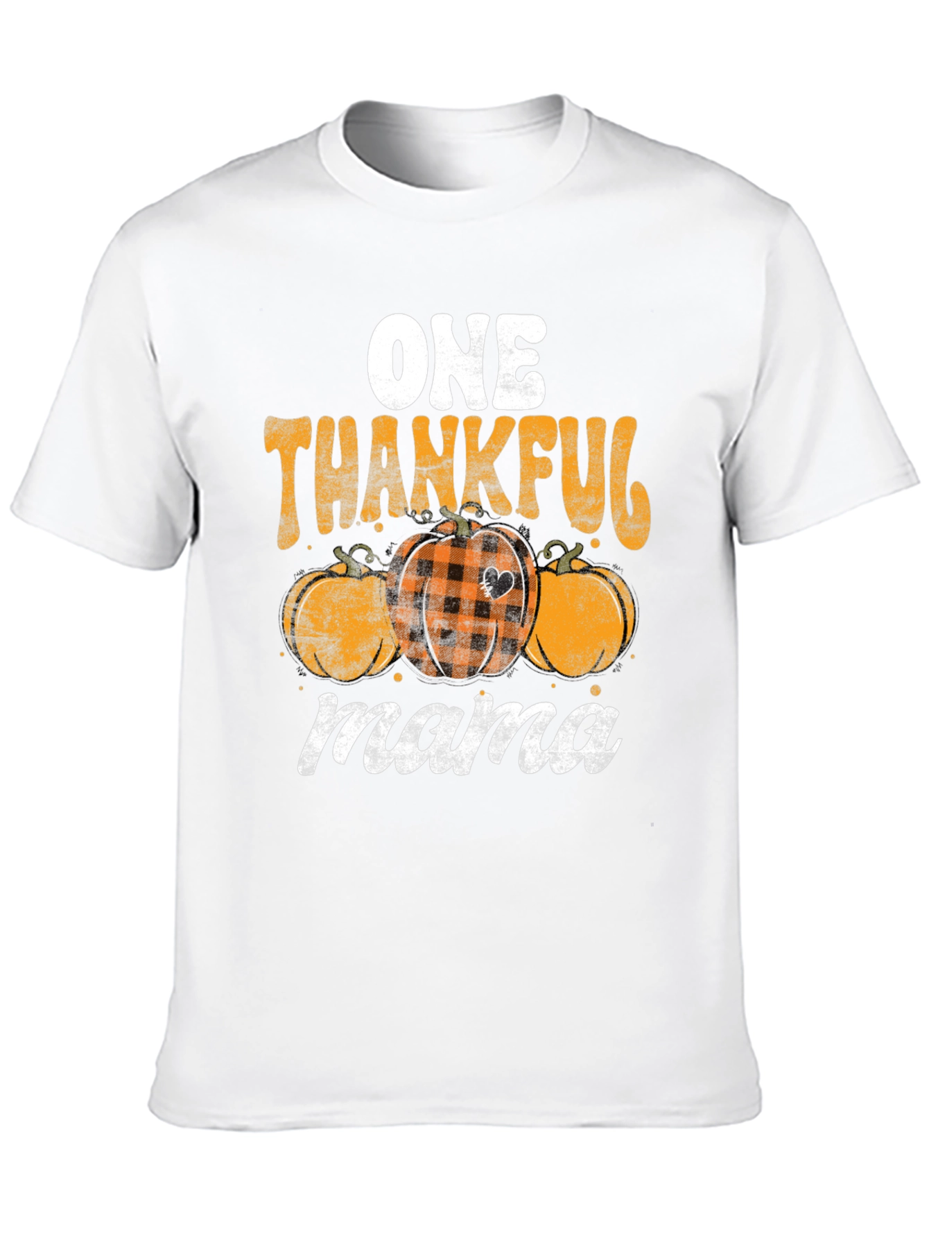 One Thankful Mama Thanksgiving T-Shirt