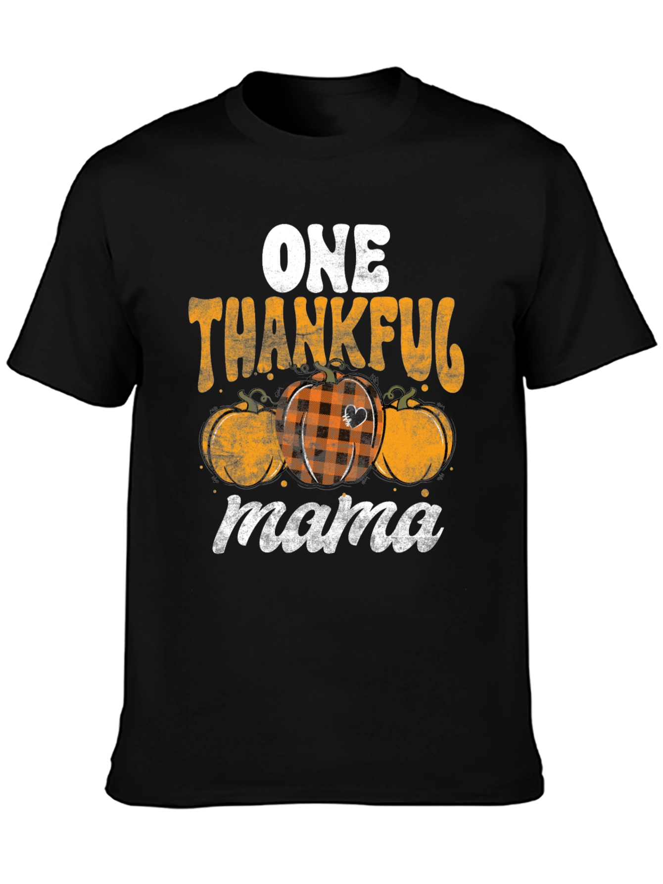 One Thankful Mama Thanksgiving T-Shirt
