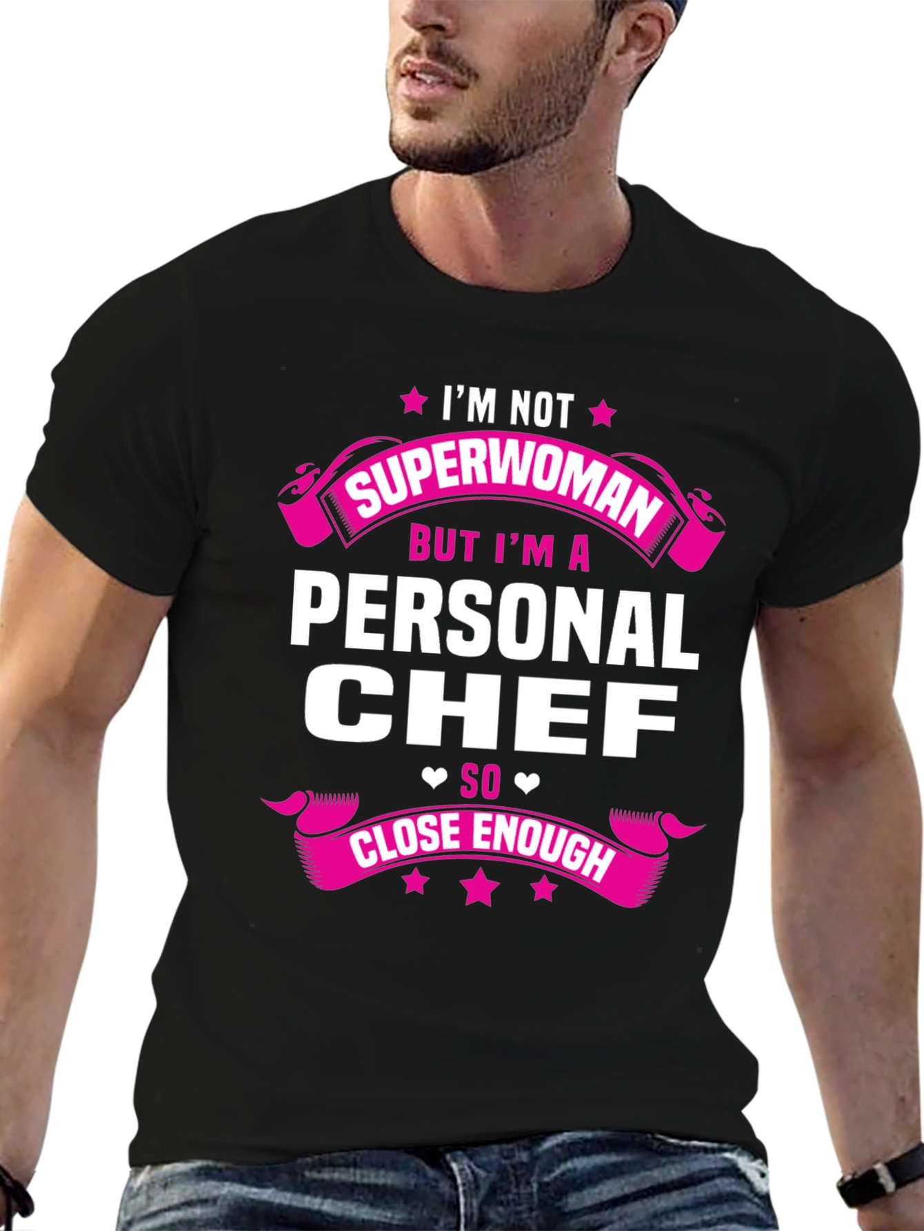 Personal Chef T-Shirt - Not Superwoman Funny Tee