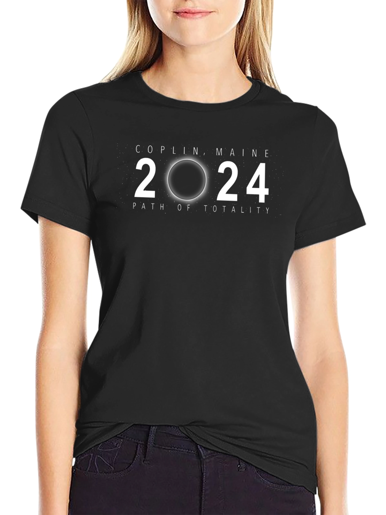 Coplin Maine 2024 Total Solar Eclipse T-Shirt