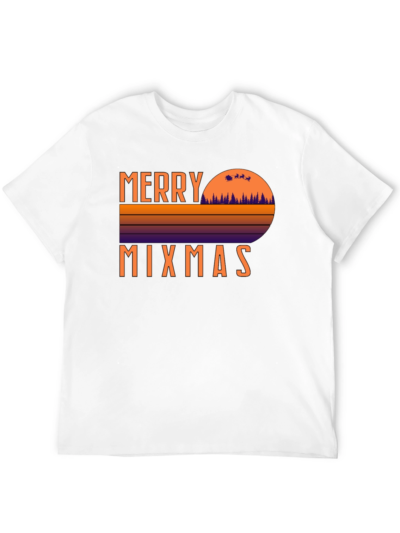 Retro Merry Mixmas T-Shirt