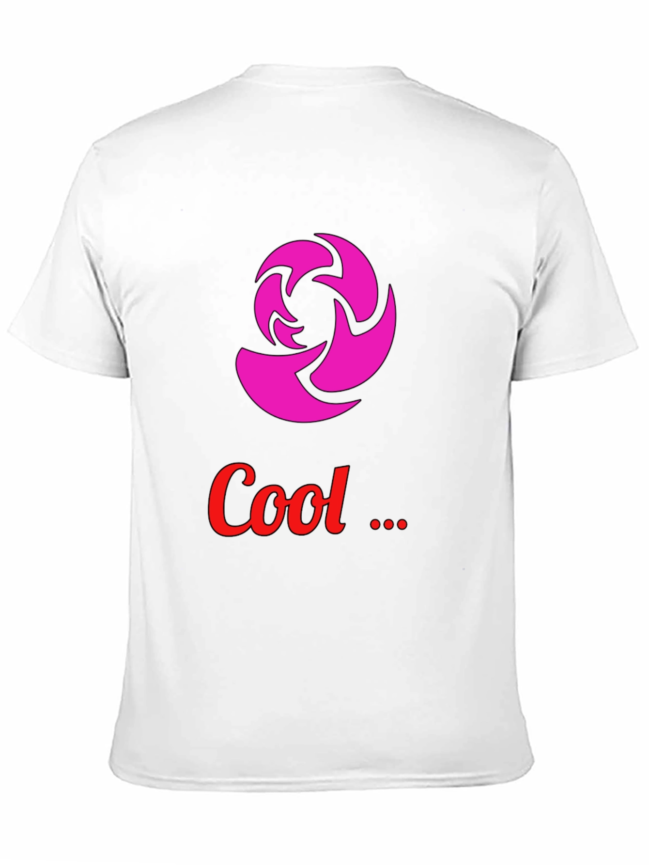Cool Graphic Tee - Modern Design Black T-Shirt