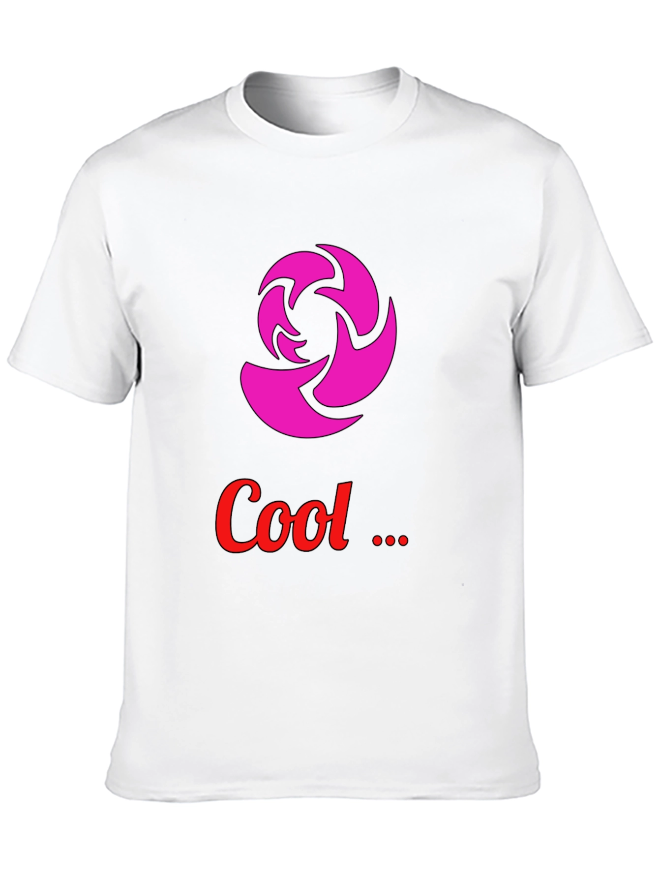 Cool Graphic Tee - Modern Design Black T-Shirt