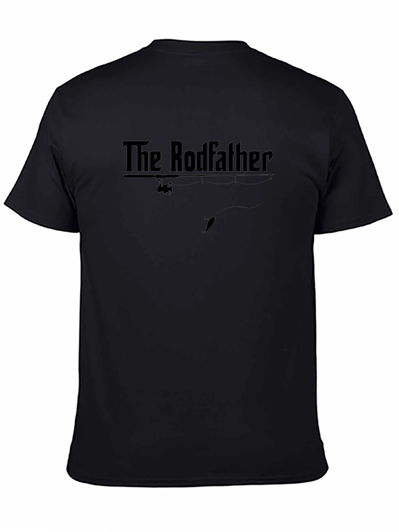 The Rodfather T-Shirt - Fishing Pun Tee