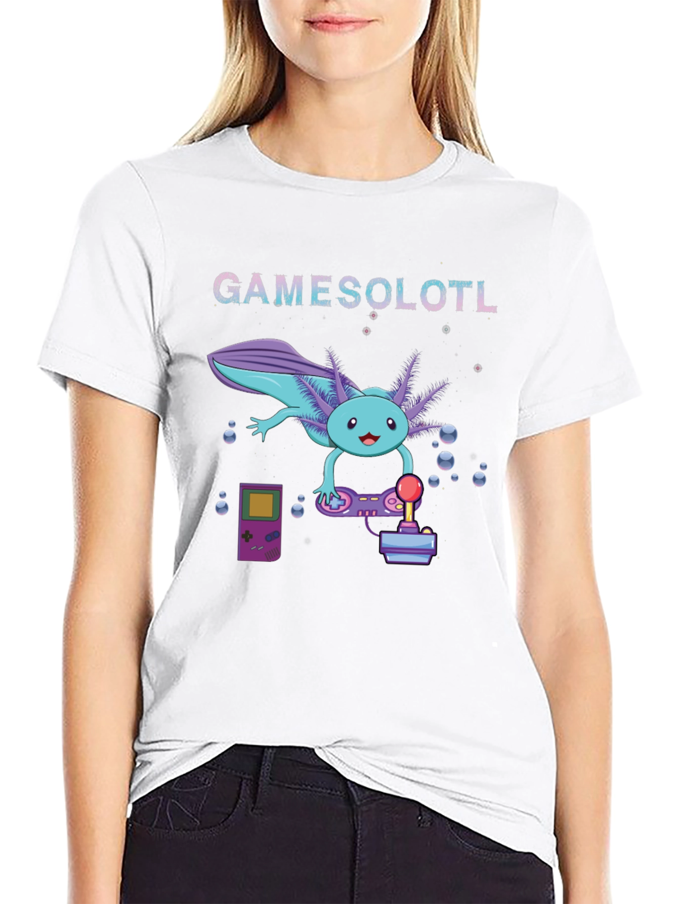 GAMESOLOTL Funny Gamer T-Shirt
