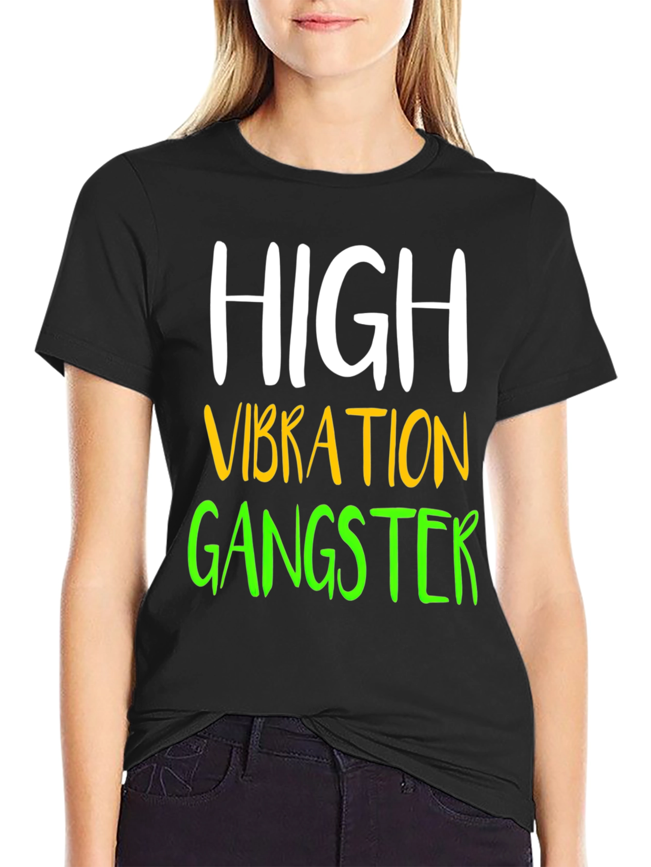 High Vibration Gangster Graphic Tee