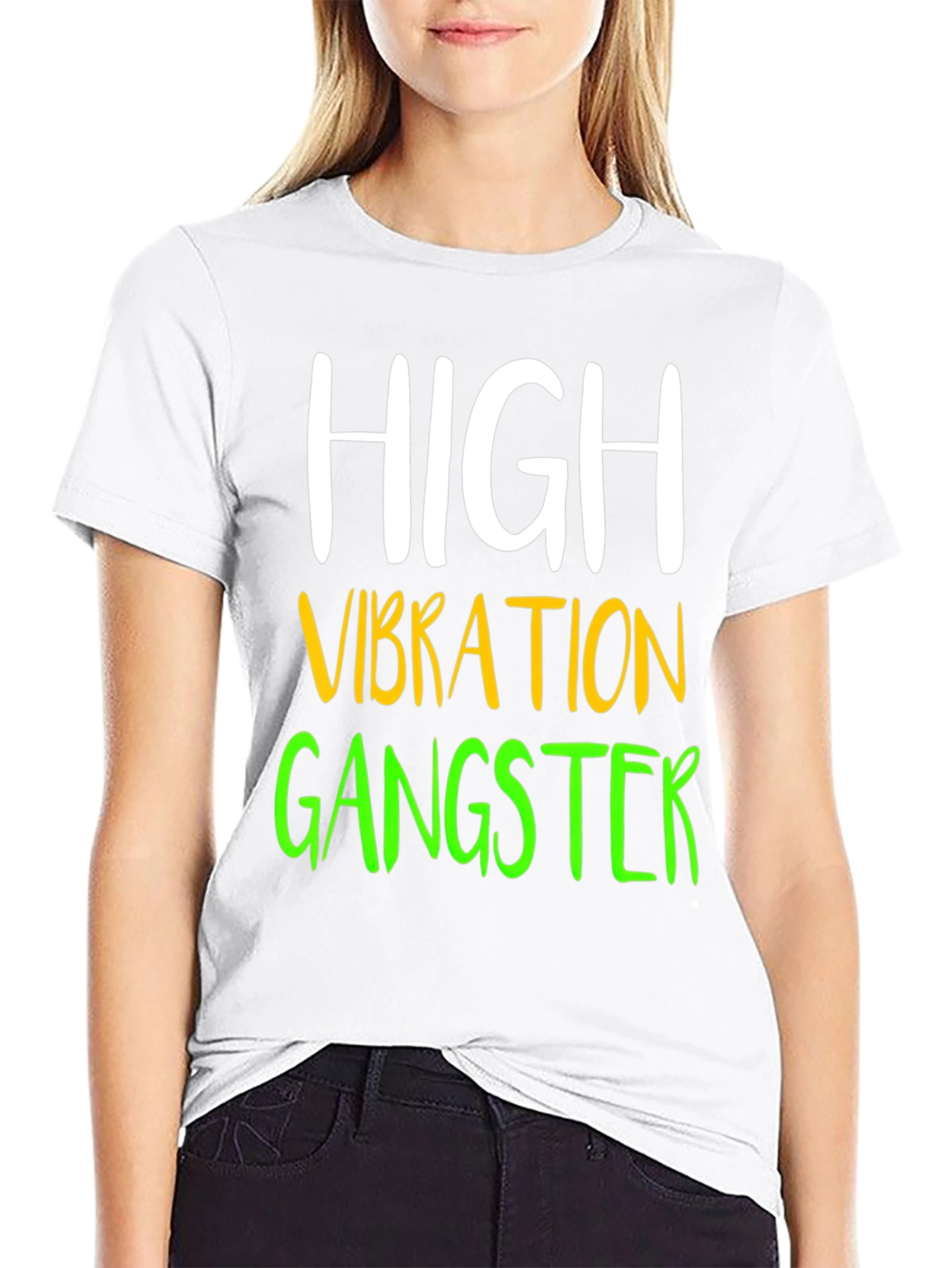 High Vibration Gangster Graphic Tee