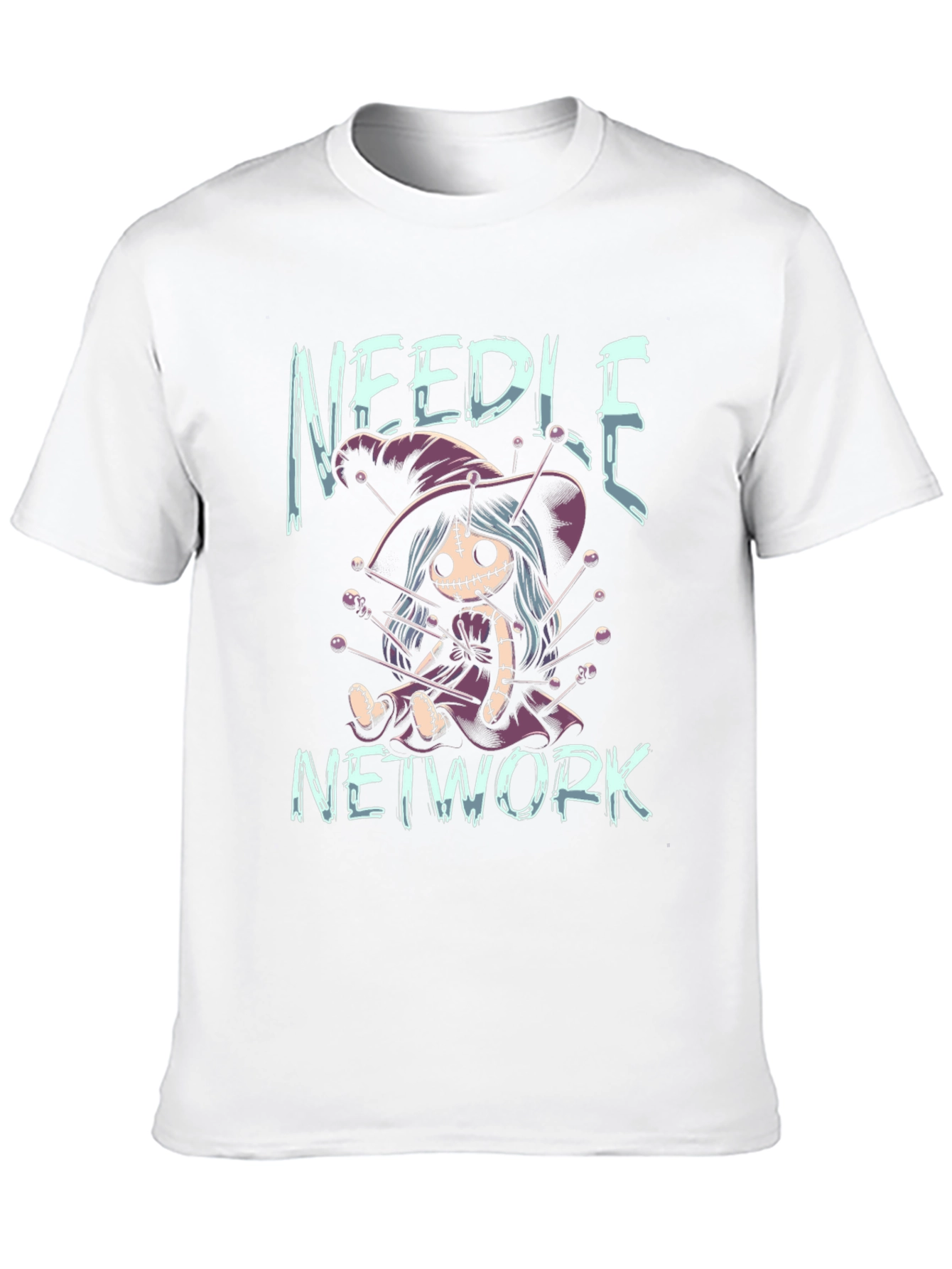 Needle Network Voodoo Doll T-Shirt