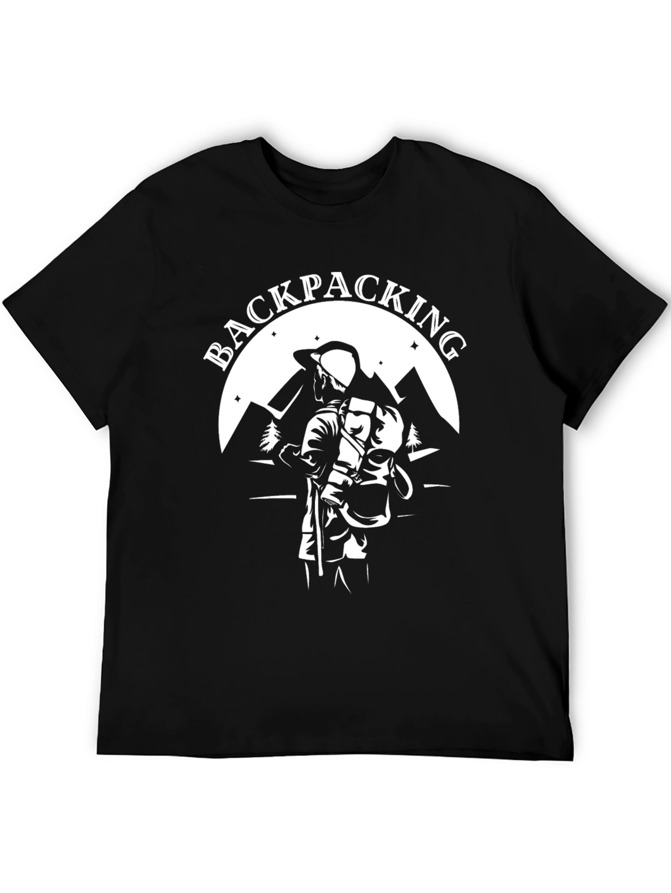 Backpacking Graphic T-Shirt - Outdoor Adventure Tee
