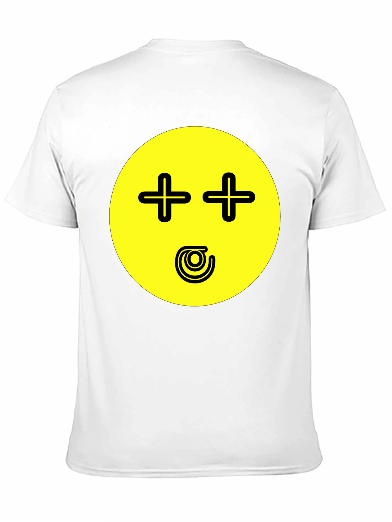 Humorous Emoji Graphic T-Shirt