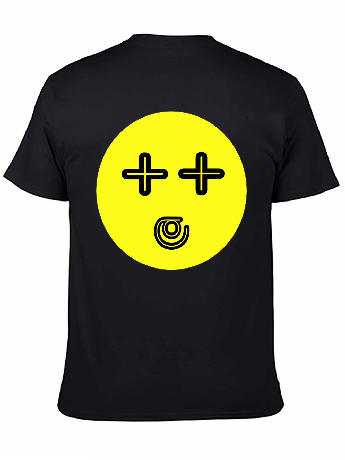 Humorous Emoji Graphic T-Shirt