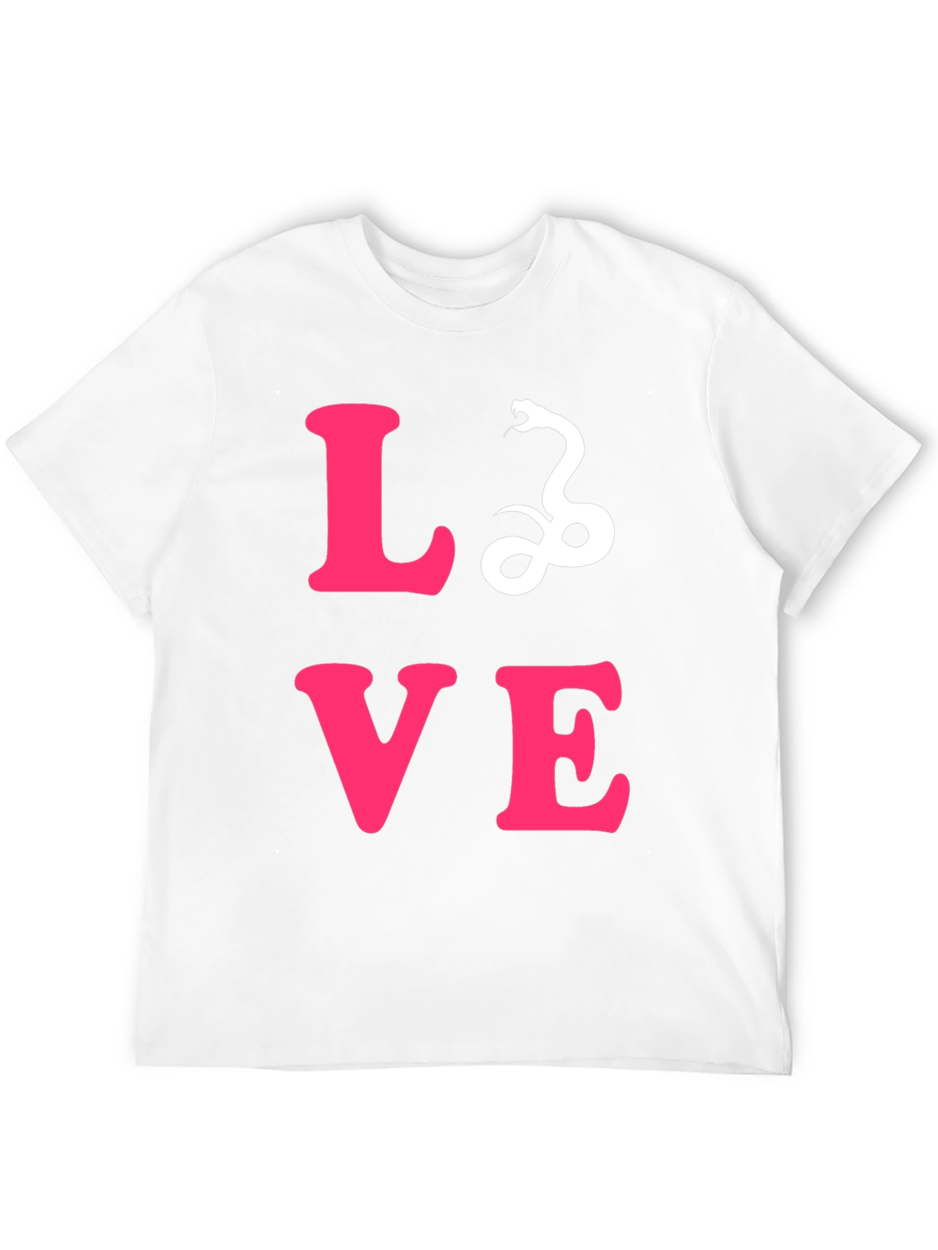 Love Snake Graphic Tee - Stylish Unisex T-Shirt